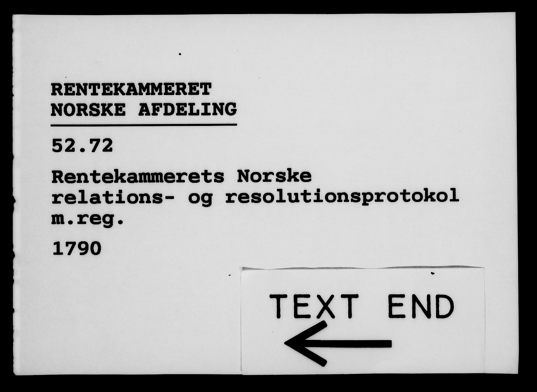 Rentekammeret, Kammerkanselliet, AV/RA-EA-3111/G/Gf/Gfa/L0072: Norsk relasjons- og resolusjonsprotokoll (merket RK 52.72), 1790, p. 851