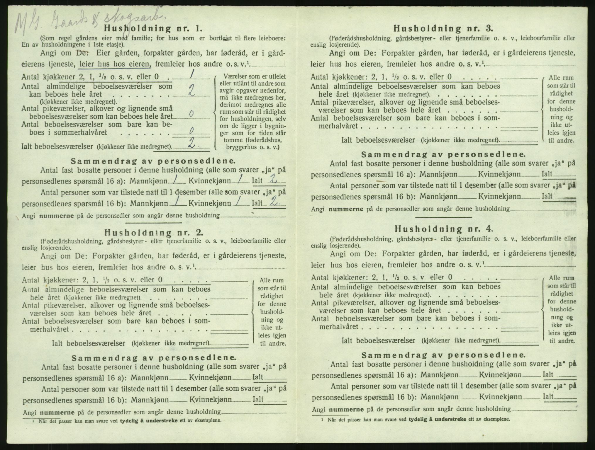 SAKO, 1920 census for Lardal, 1920, p. 328