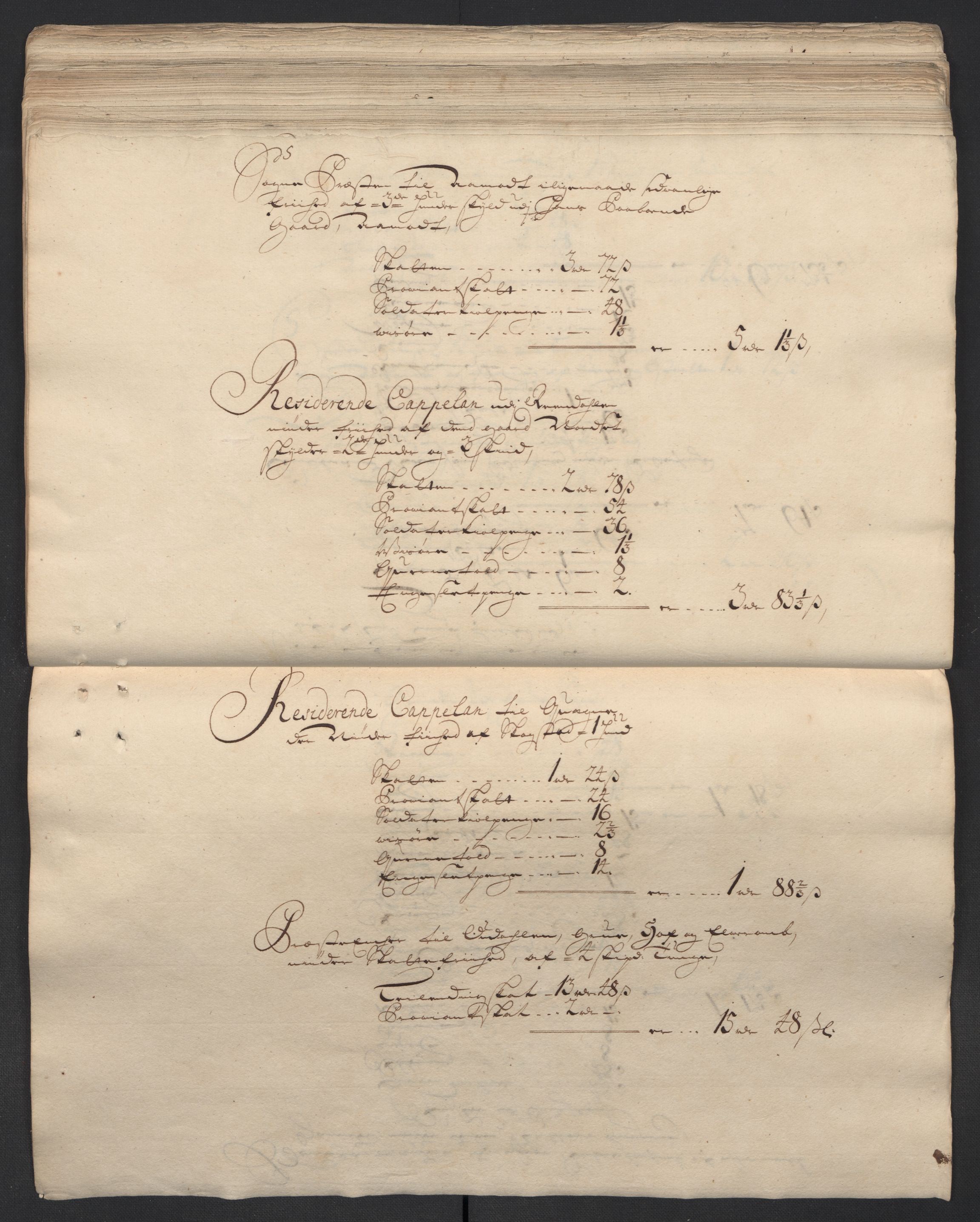 Rentekammeret inntil 1814, Reviderte regnskaper, Fogderegnskap, AV/RA-EA-4092/R13/L0846: Fogderegnskap Solør, Odal og Østerdal, 1709, p. 201