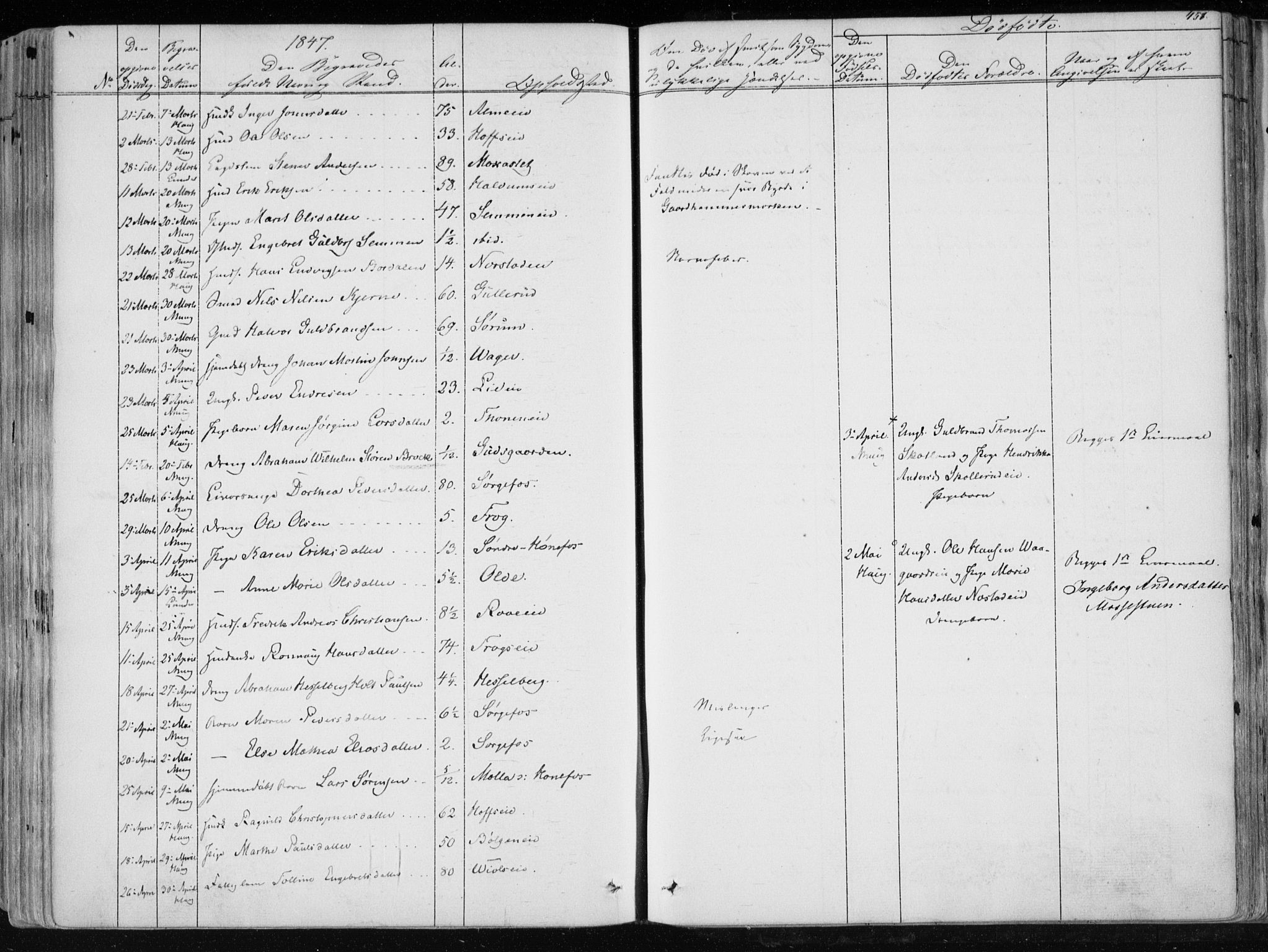 Norderhov kirkebøker, SAKO/A-237/F/Fa/L0010: Parish register (official) no. 10, 1837-1847, p. 451