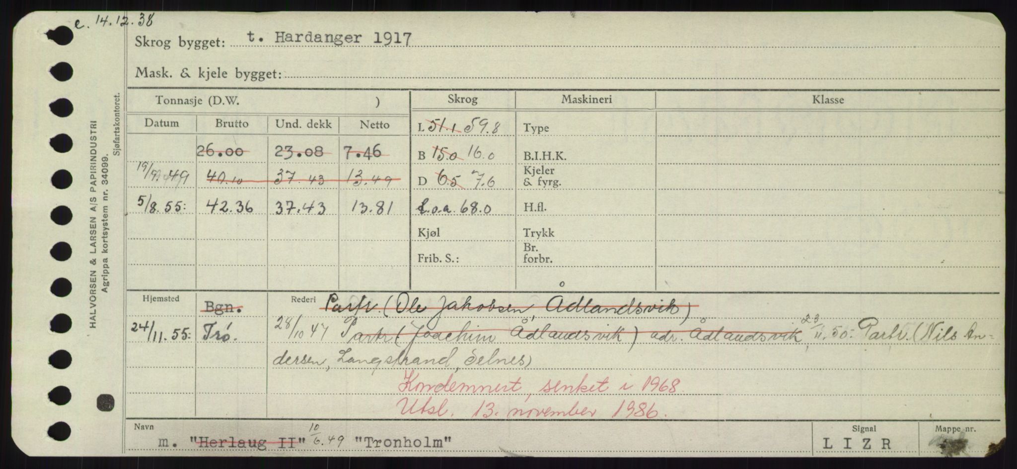 Sjøfartsdirektoratet med forløpere, Skipsmålingen, AV/RA-S-1627/H/Hd/L0039: Fartøy, Ti-Tø, p. 685