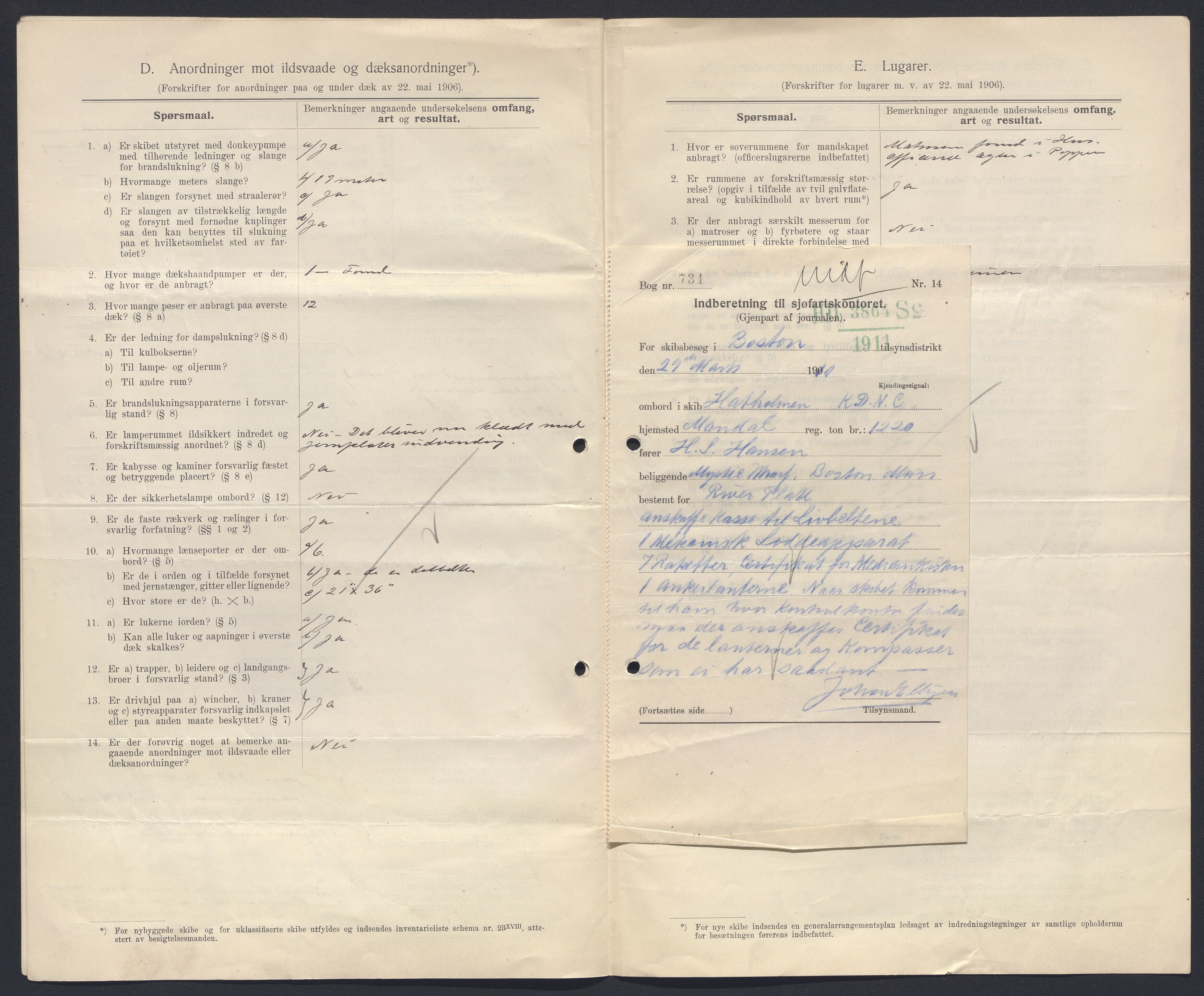 Sjøfartsdirektoratet med forløpere, skipsmapper slettede skip, AV/RA-S-4998/F/Fa/L0466: --, 1868-1926, p. 304