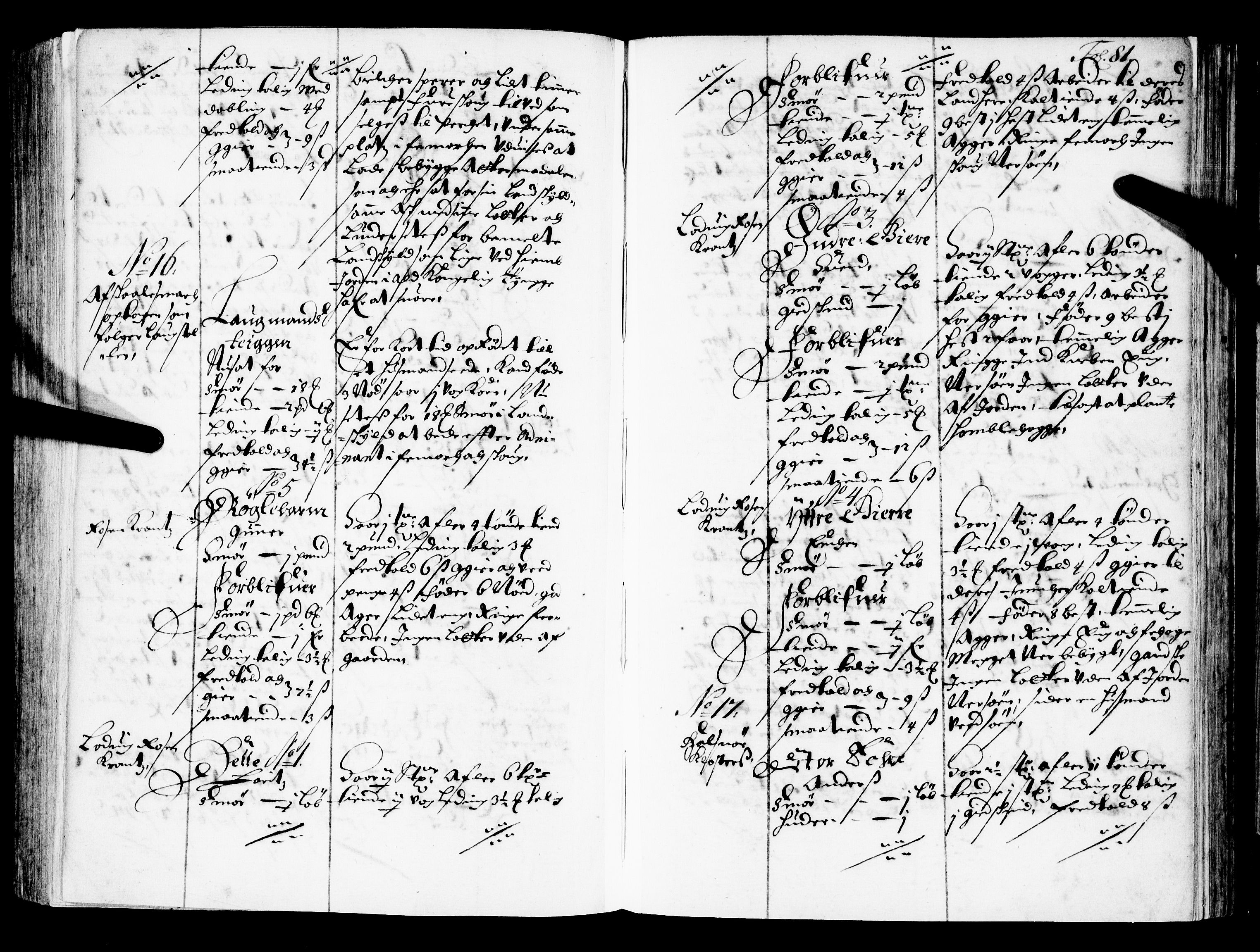 Rentekammeret inntil 1814, Realistisk ordnet avdeling, AV/RA-EA-4070/N/Nb/Nba/L0034: Sunnhordland fogderi, 1. del, 1667, p. 80b-81a