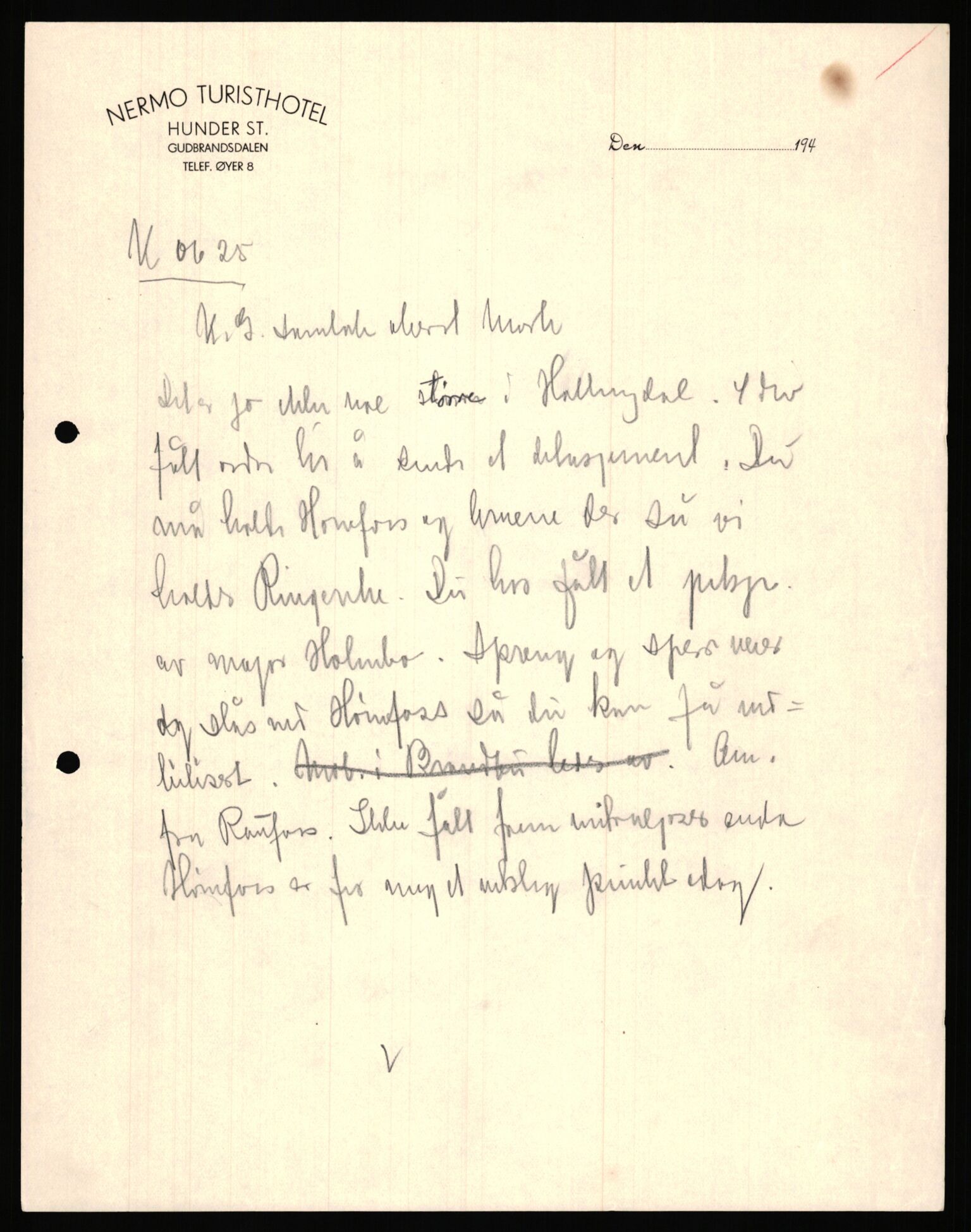 Forsvaret, Forsvarets krigshistoriske avdeling, AV/RA-RAFA-2017/Y/Ya/L0031: II-C-11-51 - Hærens overkommando, 1940, p. 4