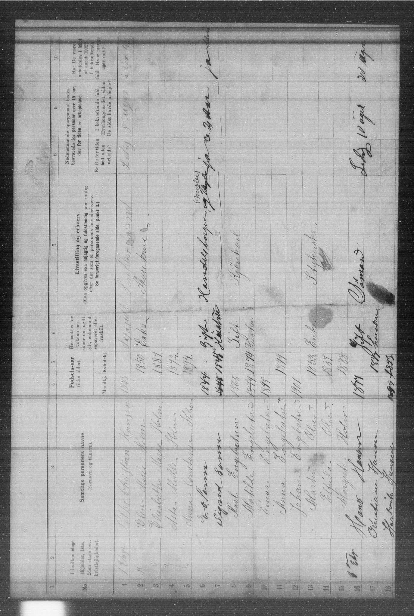 OBA, Municipal Census 1902 for Kristiania, 1902, p. 12329