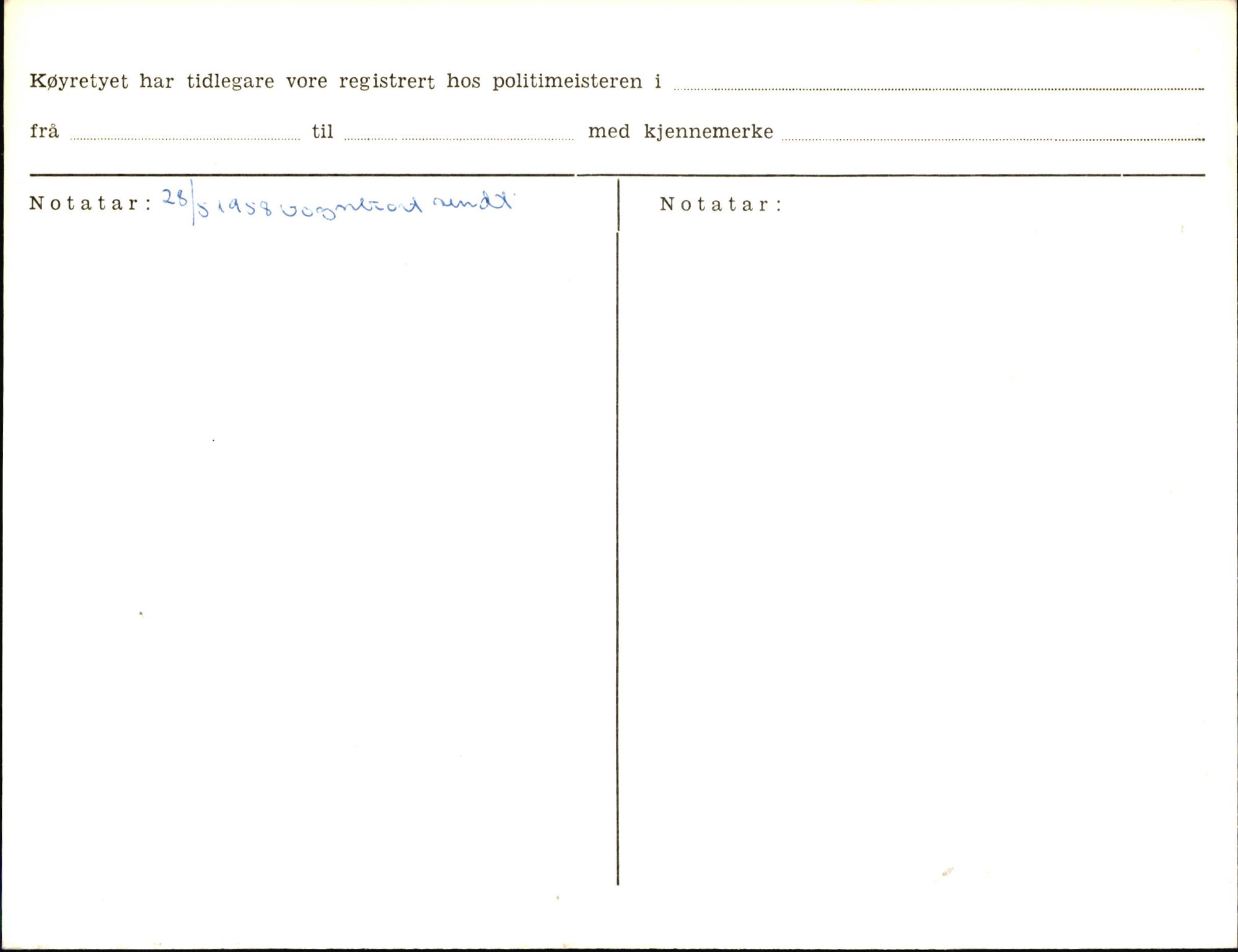 Statens vegvesen, Sogn og Fjordane vegkontor, AV/SAB-A-5301/4/F/L0006: Registerkort utmeldte Fjordane S8300-9500, 1930-1961, p. 31
