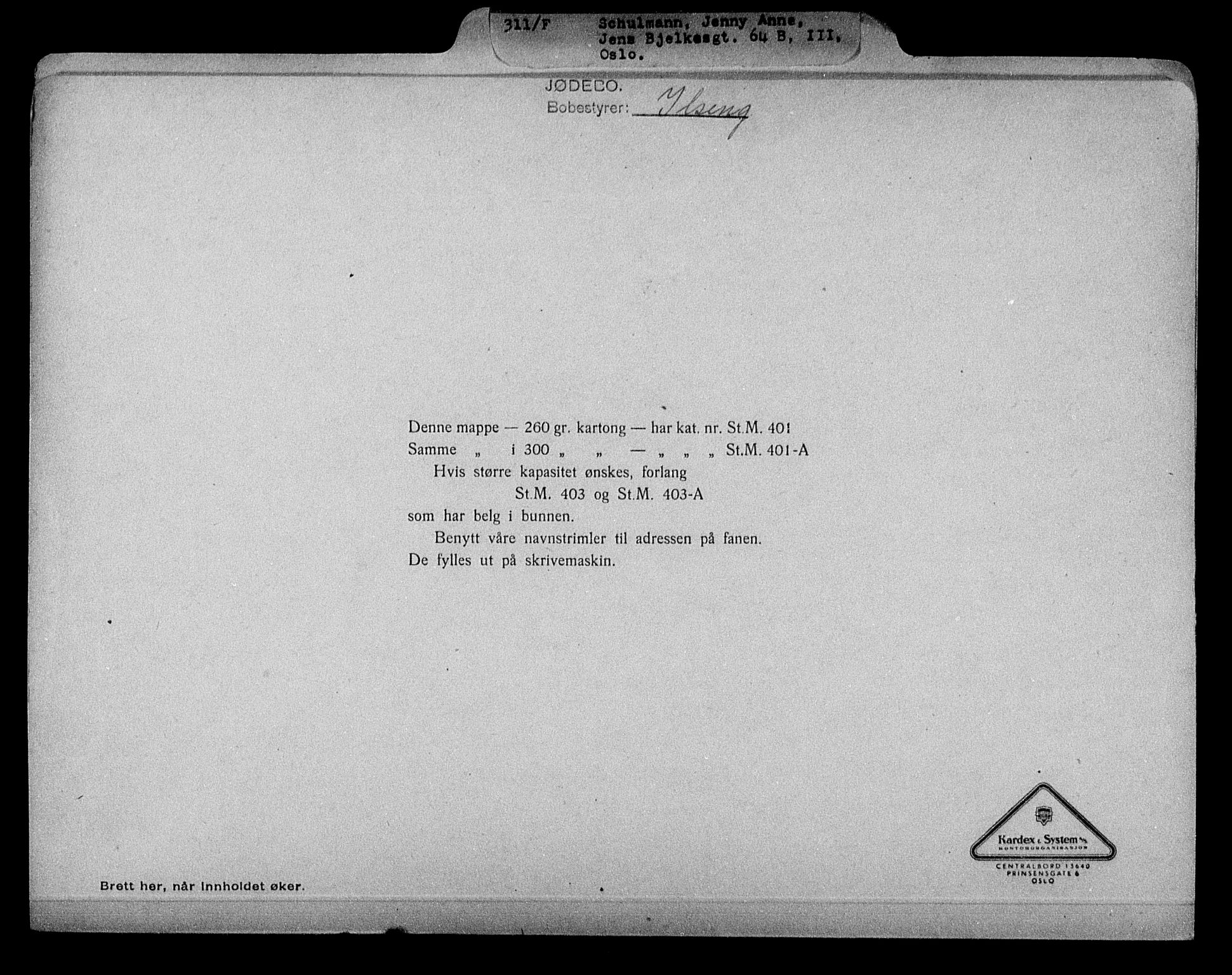 Justisdepartementet, Tilbakeføringskontoret for inndratte formuer, AV/RA-S-1564/H/Hc/Hcc/L0979: --, 1945-1947, p. 368