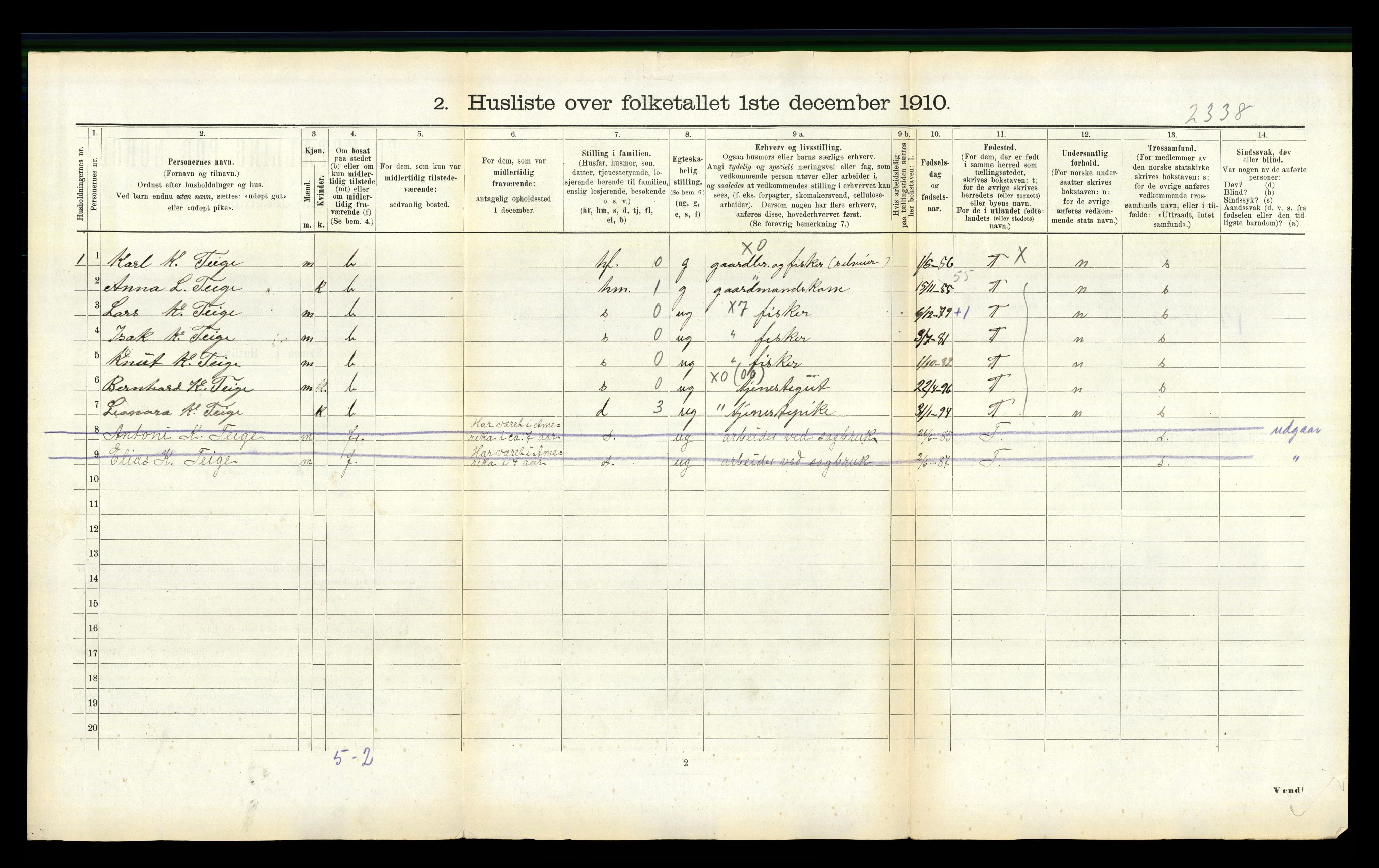 RA, 1910 census for Herøy, 1910, p. 143