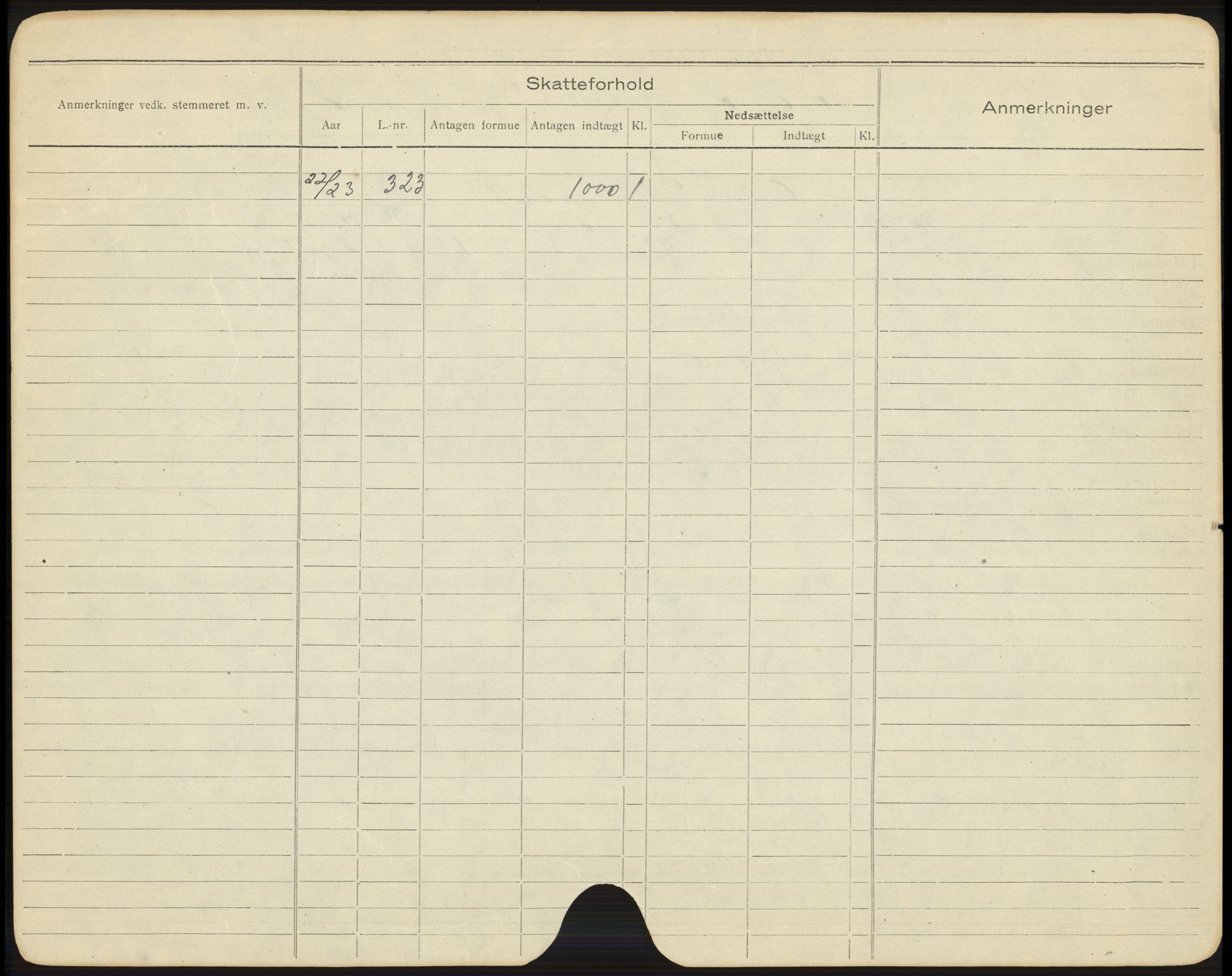 Skien folkeregister, AV/SAKO-A-425/G/Ga/L0005A: Utflyttede, 1922