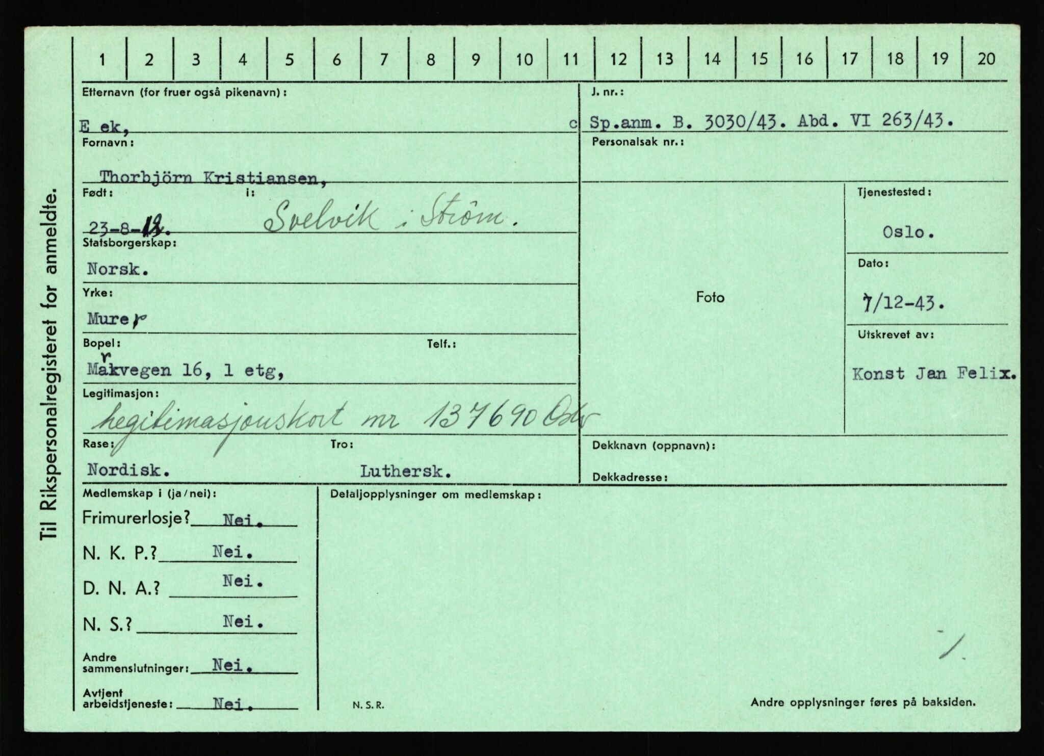 Statspolitiet - Hovedkontoret / Osloavdelingen, AV/RA-S-1329/C/Ca/L0004: Eid - funn av gjenstander	, 1943-1945, p. 345