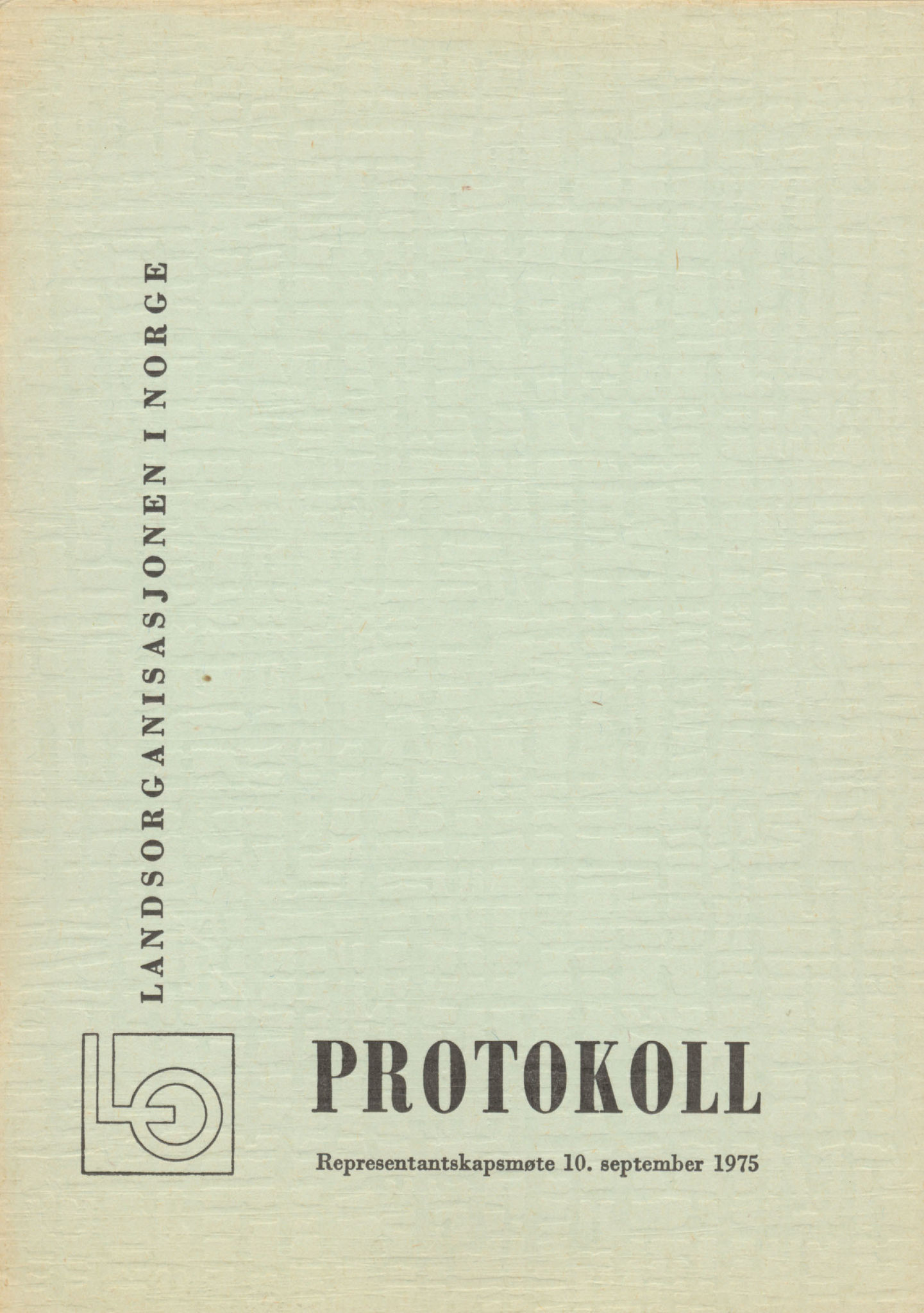 Landsorganisasjonen i Norge, AAB/ARK-1579, 1953-1977, p. 1076
