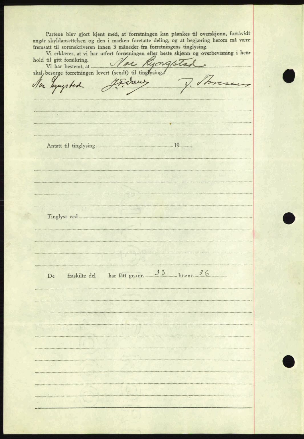 Romsdal sorenskriveri, AV/SAT-A-4149/1/2/2C: Mortgage book no. A8, 1939-1940, Diary no: : 1186/1940