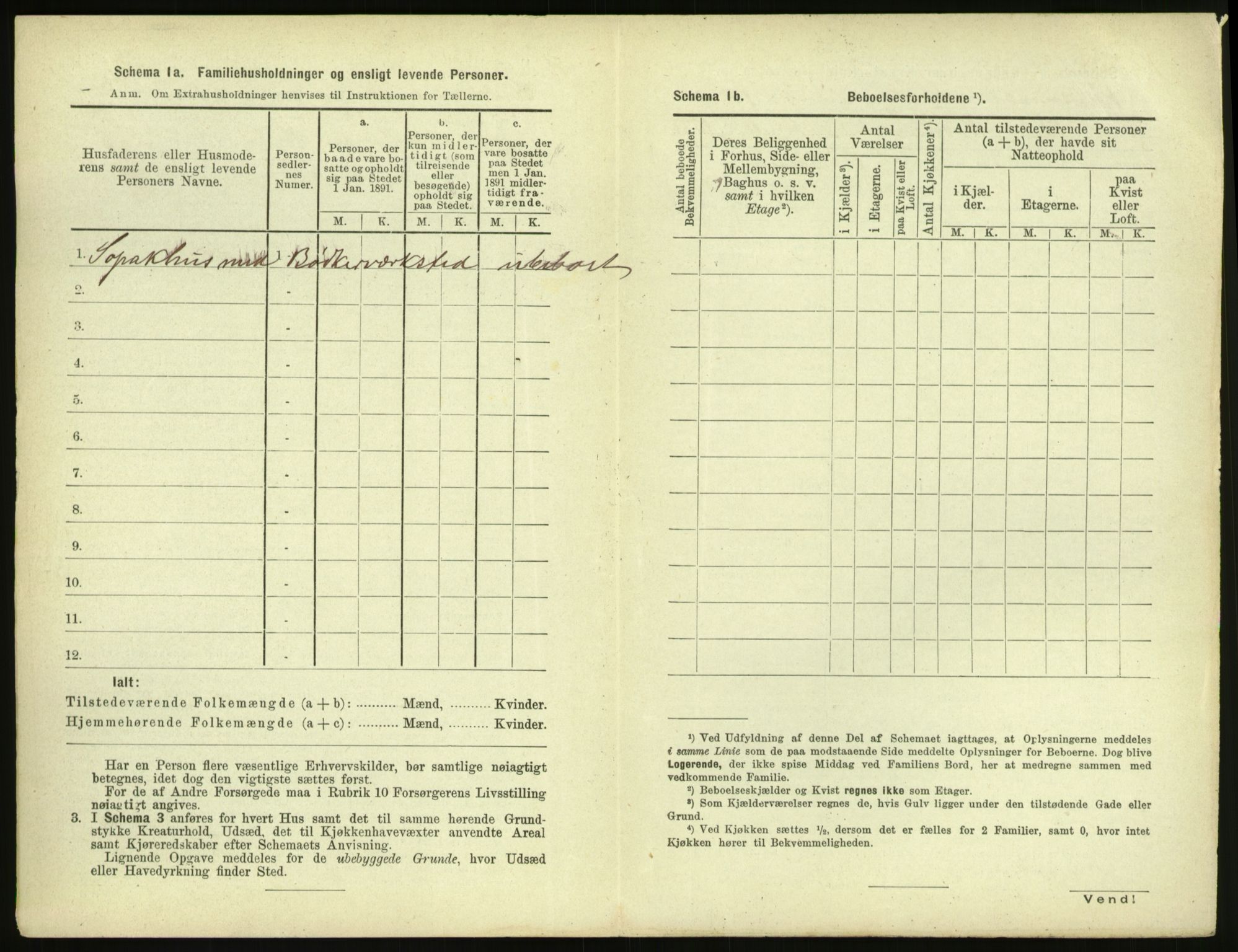 RA, 1891 census for 1503 Kristiansund, 1891, p. 1493