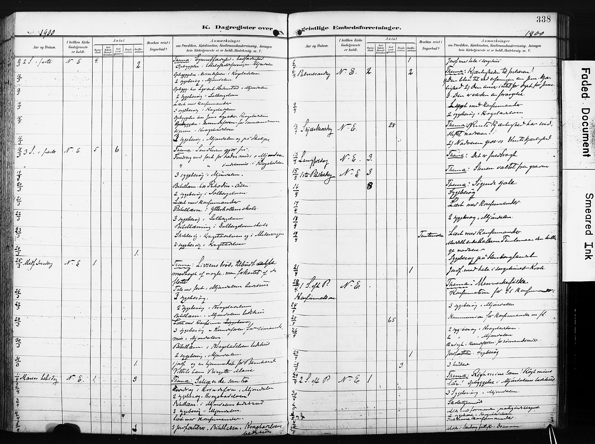 Nedre Eiker kirkebøker, AV/SAKO-A-612/F/Fa/L0005: Parish register (official) no. 5, 1898-1905, p. 338