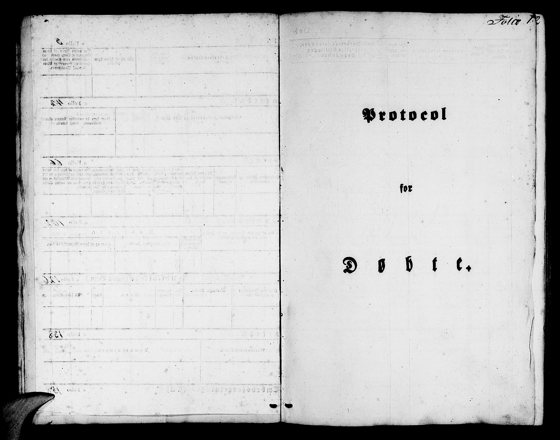 Mariakirken Sokneprestembete, SAB/A-76901/H/Hab/L0002: Parish register (copy) no. A 2, 1846-1862, p. 1