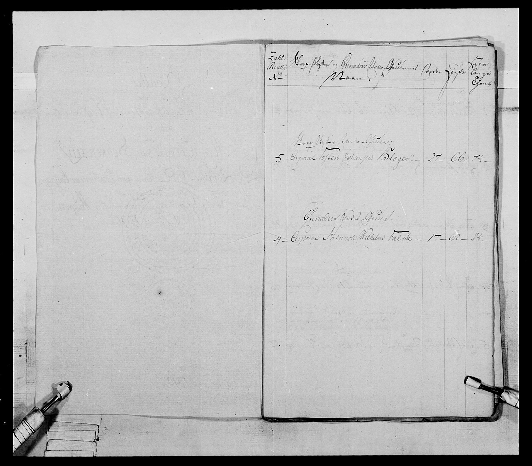 Generalitets- og kommissariatskollegiet, Det kongelige norske kommissariatskollegium, AV/RA-EA-5420/E/Eh/L0067: Opplandske nasjonale infanteriregiment, 1789-1797, p. 248