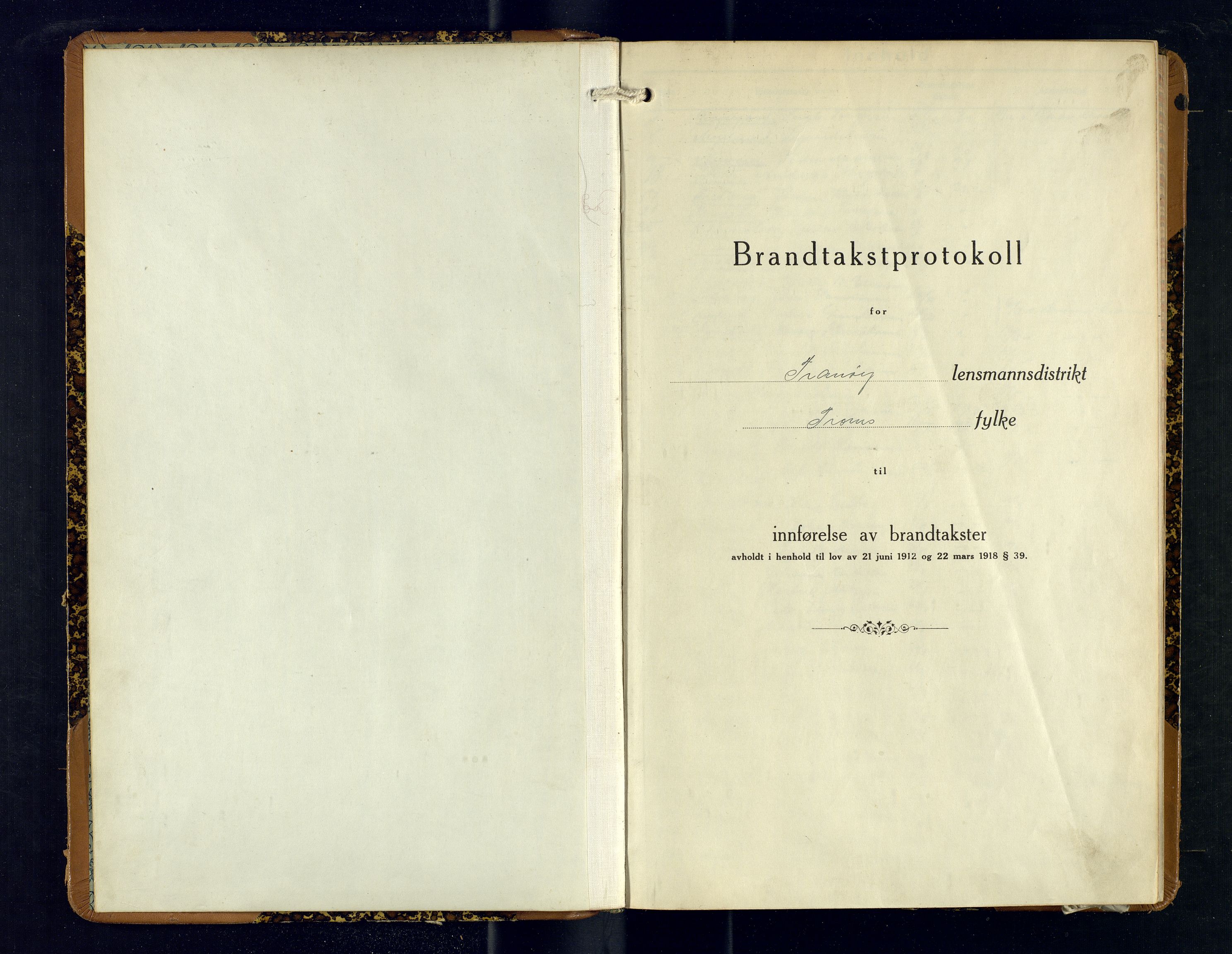 Tranøy lensmannskontor (Sørreisa lensmannskontor), AV/SATØ-SATØ-46/1/F/Fq/Fqc/L0267: Branntakstprotokoller, 1930-1931