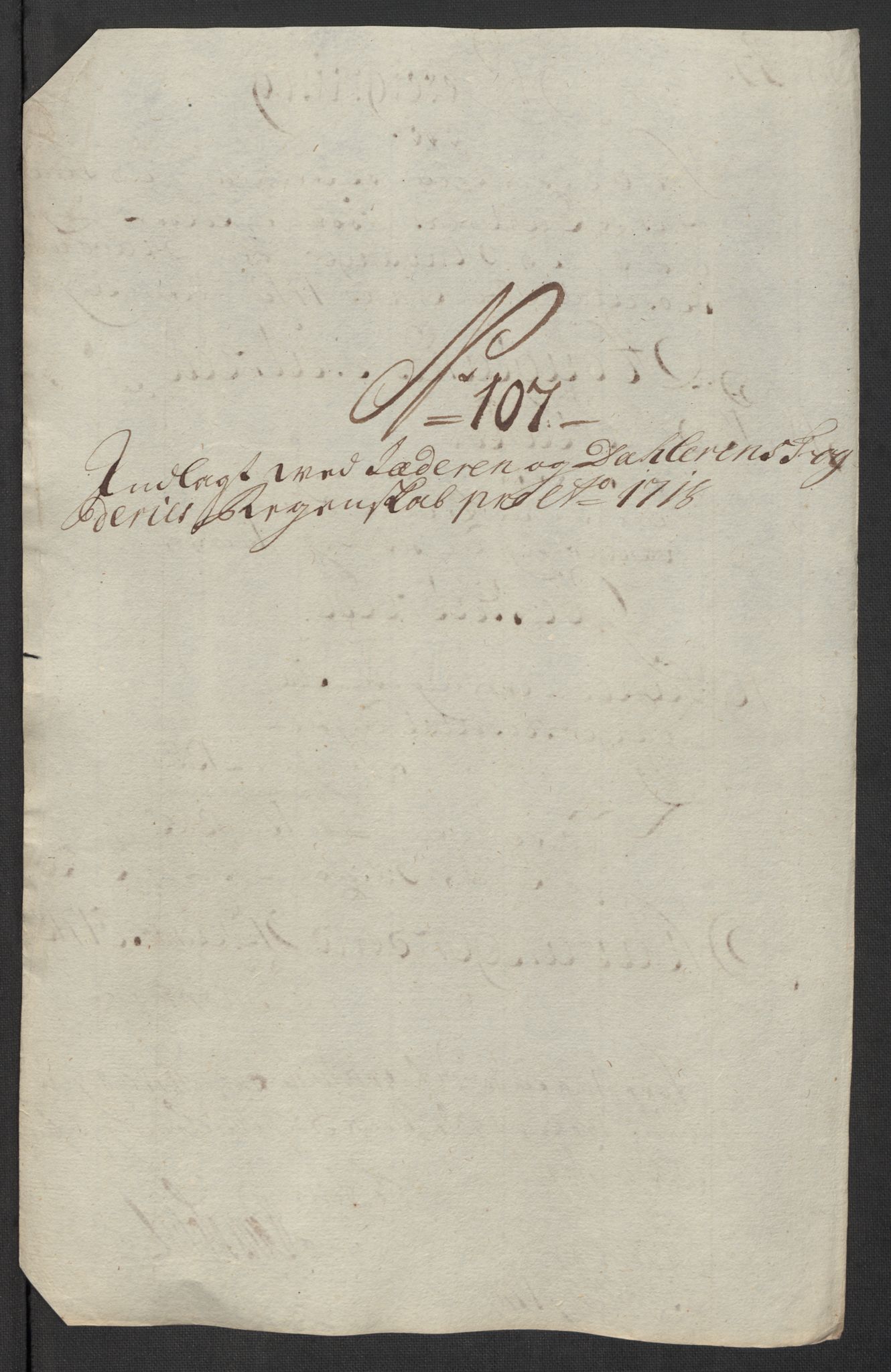 Rentekammeret inntil 1814, Reviderte regnskaper, Fogderegnskap, AV/RA-EA-4092/R46/L2743: Fogderegnskap Jæren og Dalane, 1718, p. 372