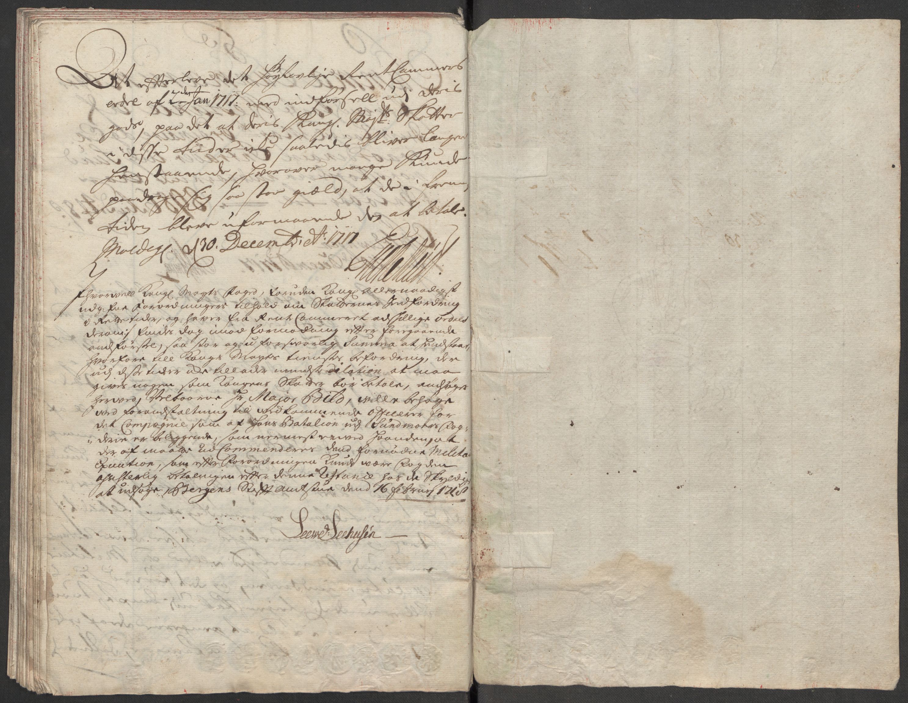 Rentekammeret inntil 1814, Reviderte regnskaper, Fogderegnskap, AV/RA-EA-4092/R54/L3569: Fogderegnskap Sunnmøre, 1717, p. 313