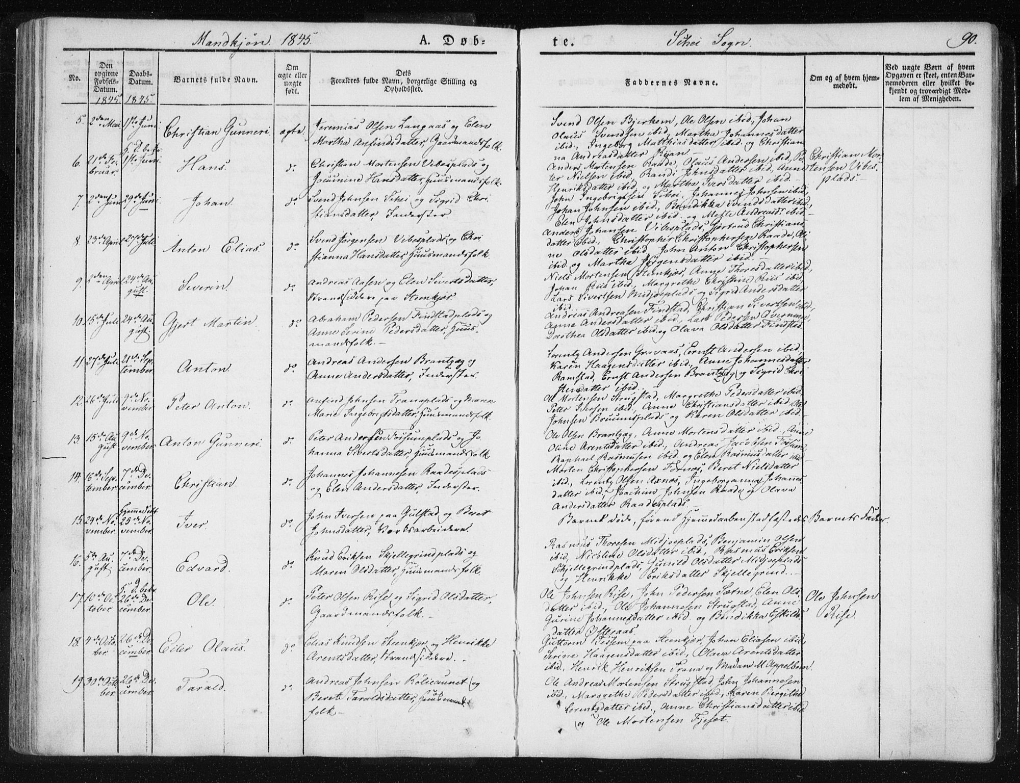 Ministerialprotokoller, klokkerbøker og fødselsregistre - Nord-Trøndelag, SAT/A-1458/735/L0339: Parish register (official) no. 735A06 /2, 1836-1848, p. 90