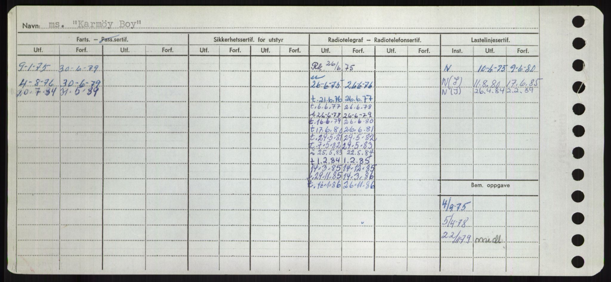 Sjøfartsdirektoratet med forløpere, Skipsmålingen, AV/RA-S-1627/H/Hd/L0020: Fartøy, K-Kon, p. 142