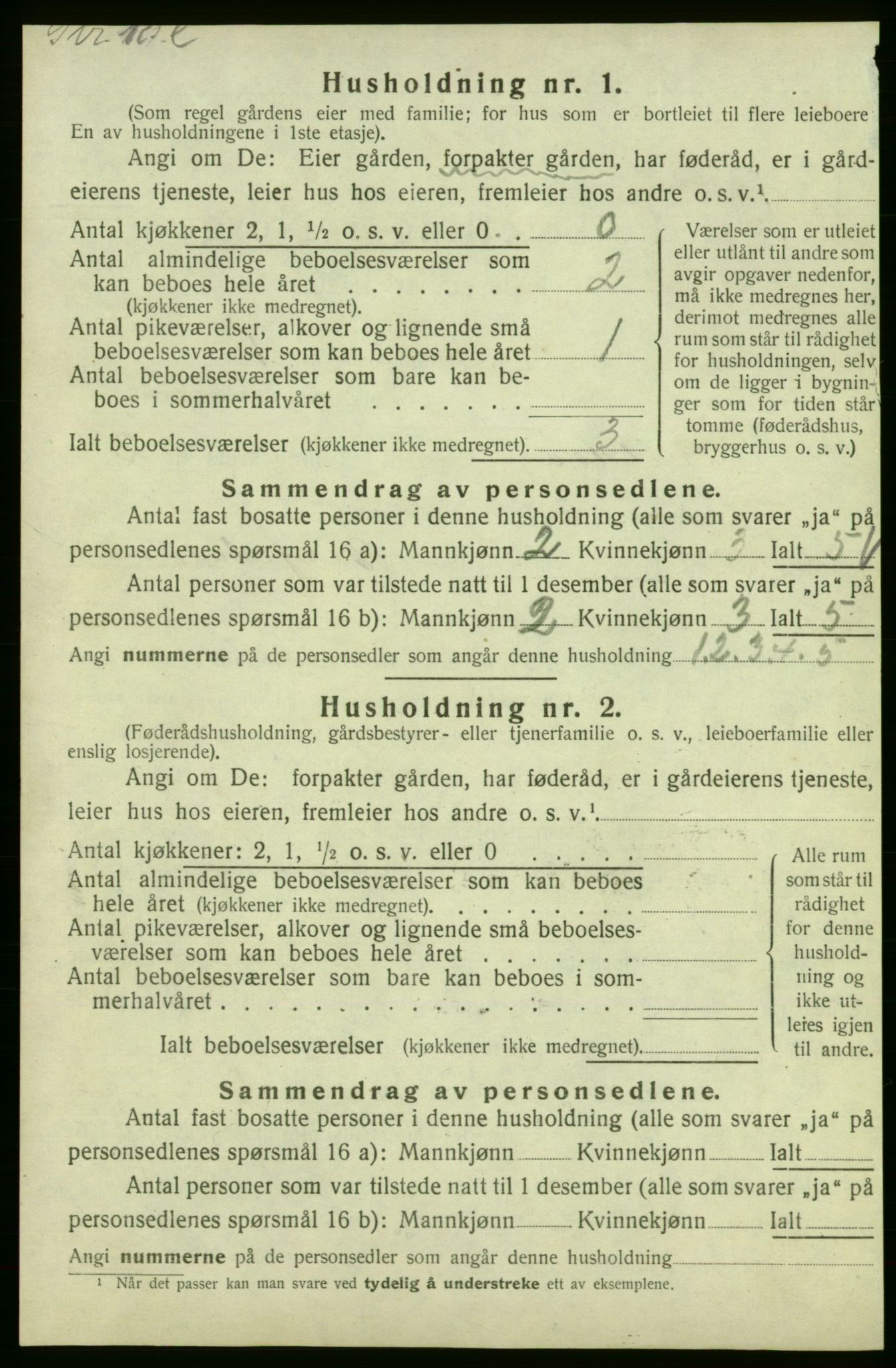 SAB, 1920 census for Varaldsøy, 1920, p. 62