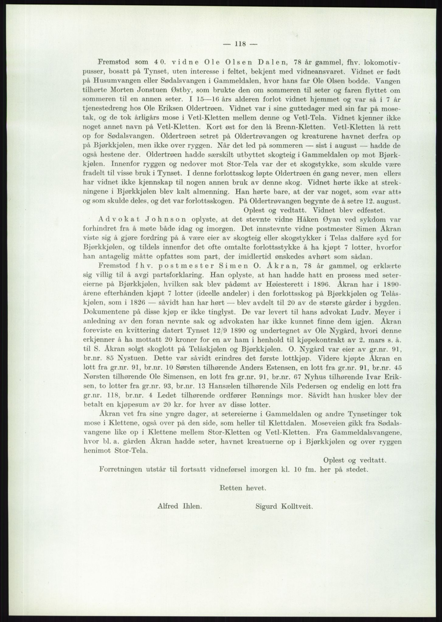 Høyfjellskommisjonen, AV/RA-S-1546/X/Xa/L0001: Nr. 1-33, 1909-1953, p. 4389