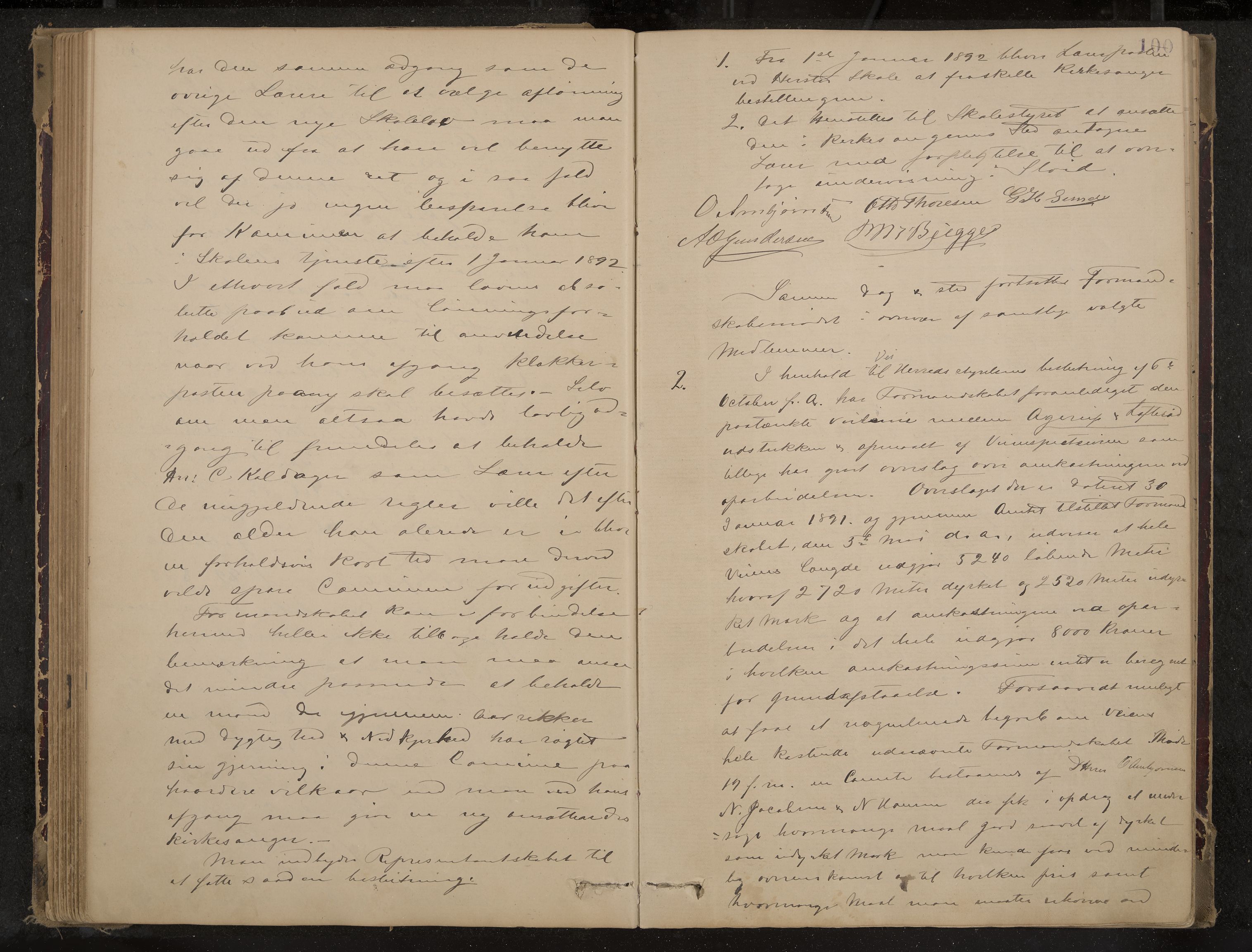 Nøtterøy formannskap og sentraladministrasjon, IKAK/0722021-1/A/Aa/L0004: Møtebok, 1887-1896, p. 100