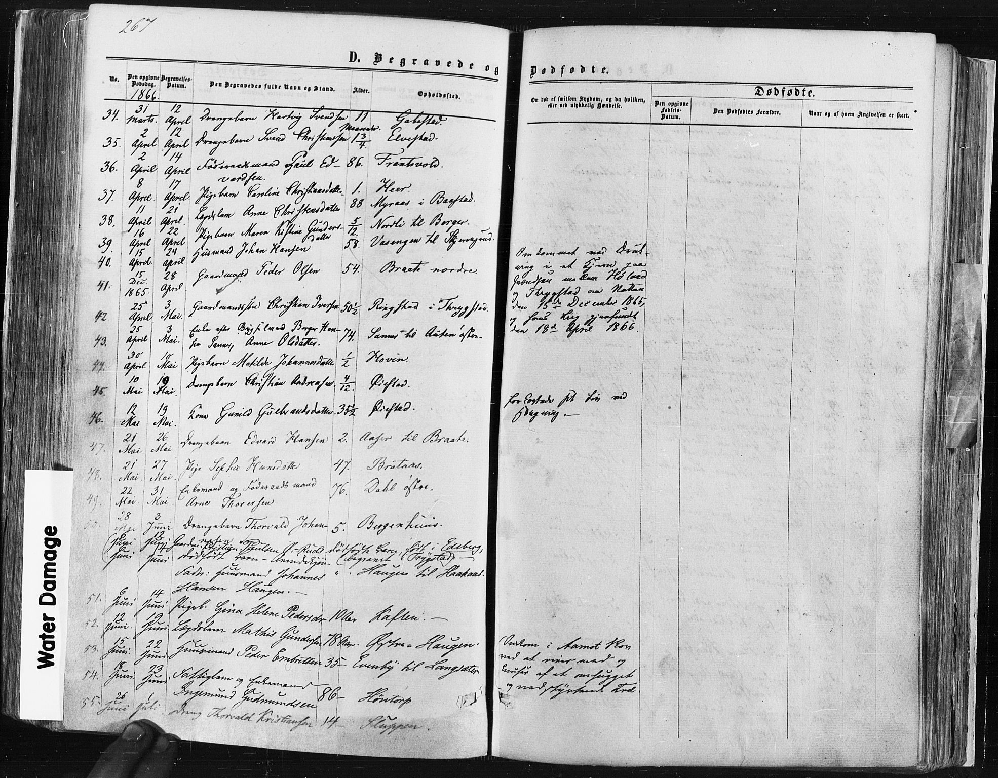 Trøgstad prestekontor Kirkebøker, AV/SAO-A-10925/F/Fa/L0009: Parish register (official) no. I 9, 1865-1877, p. 267