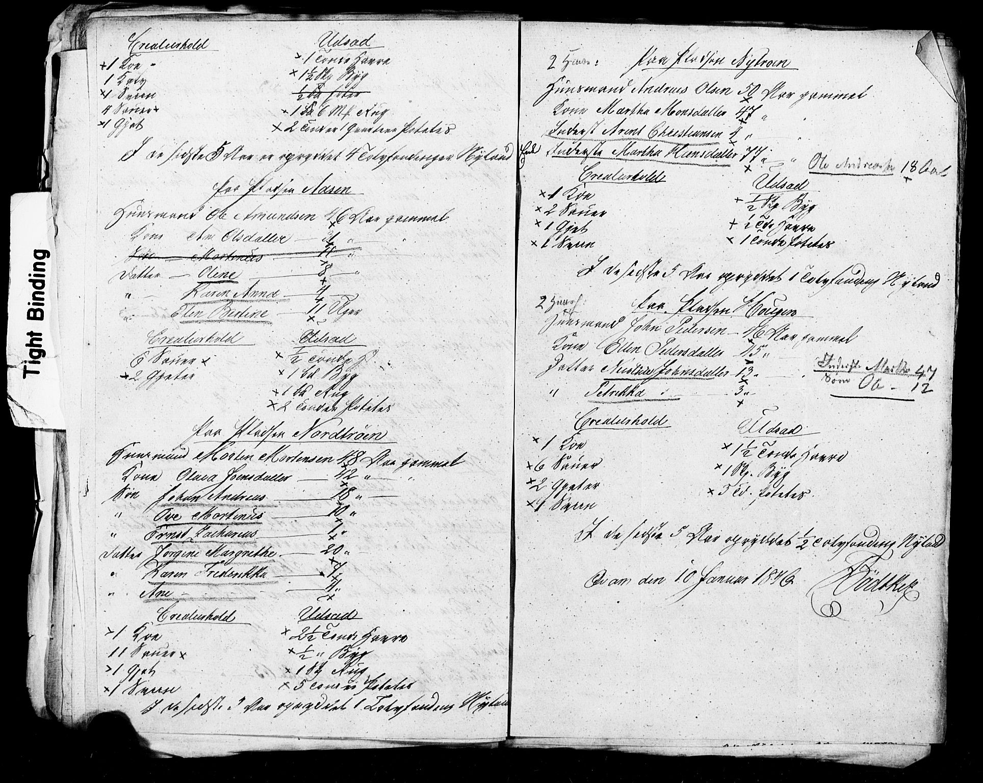 , Census 1845 for Stod, 1845, p. 23