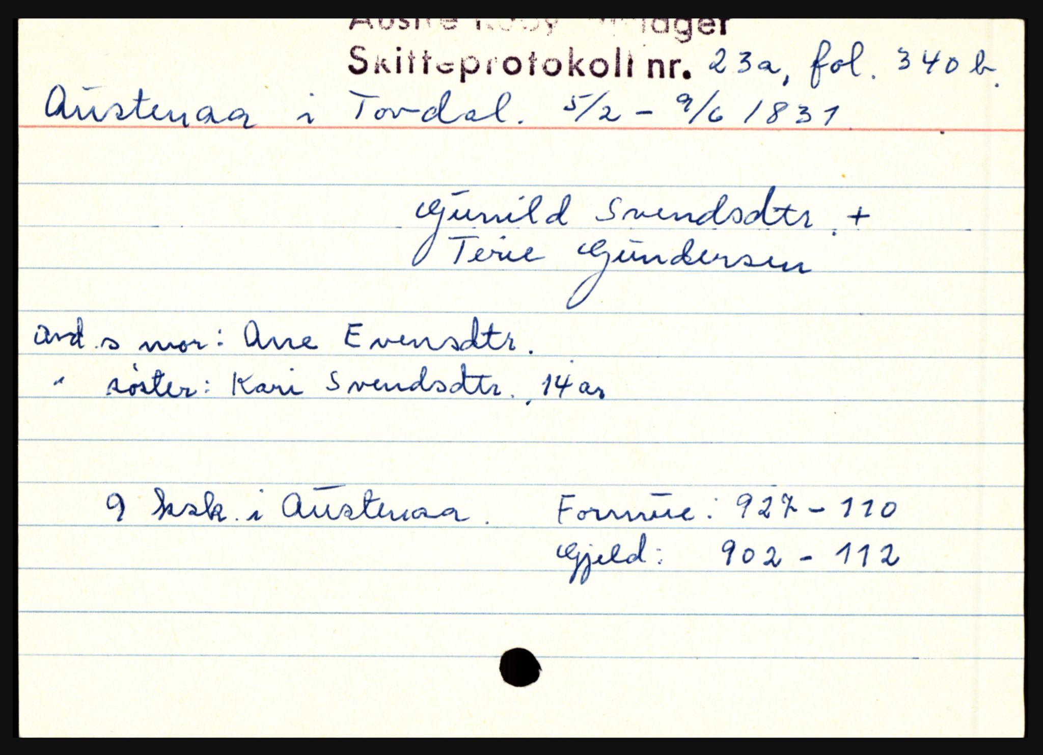 Østre Råbyggelag sorenskriveri, AV/SAK-1221-0016/H, p. 681