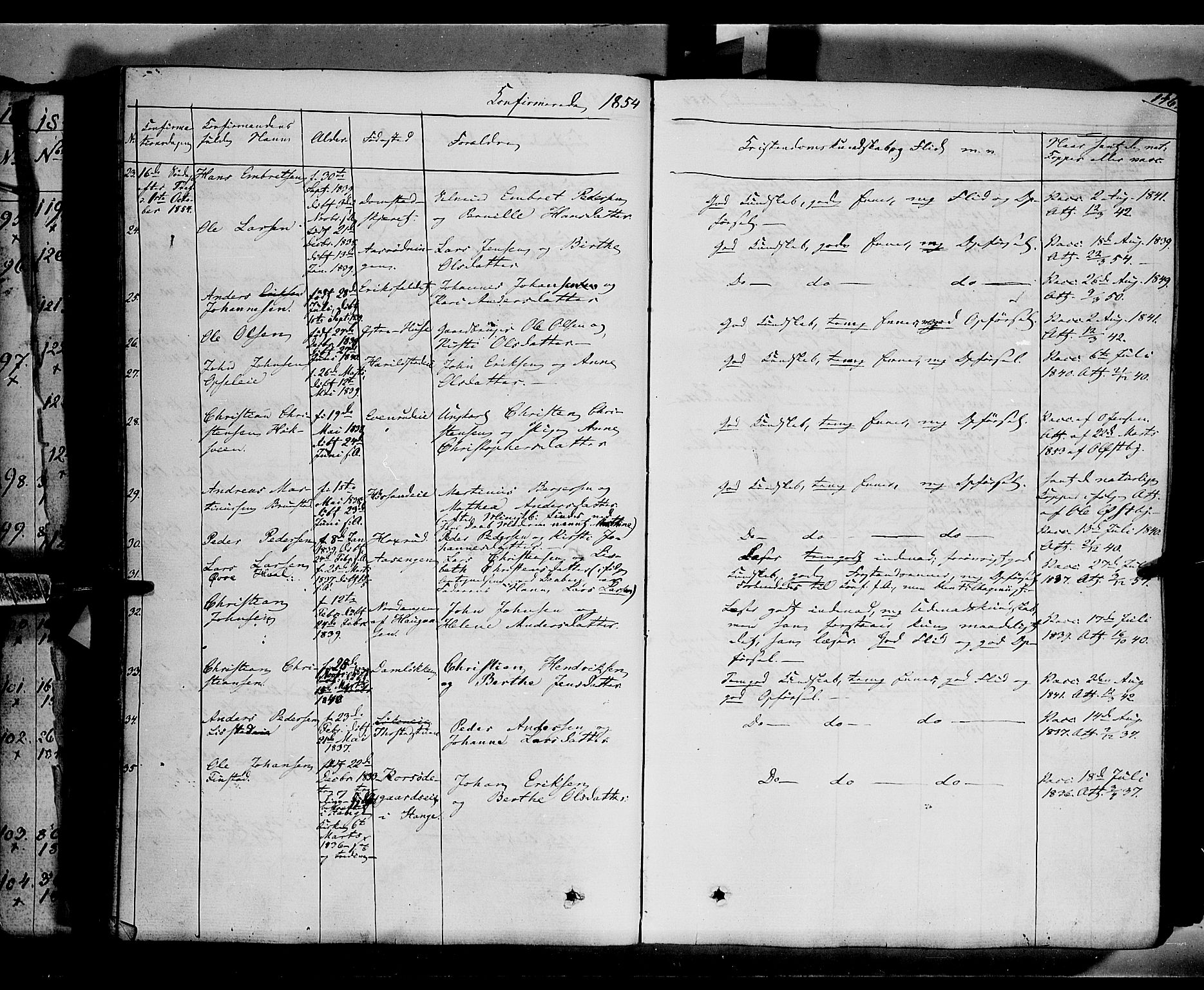 Romedal prestekontor, AV/SAH-PREST-004/K/L0004: Parish register (official) no. 4, 1847-1861, p. 146