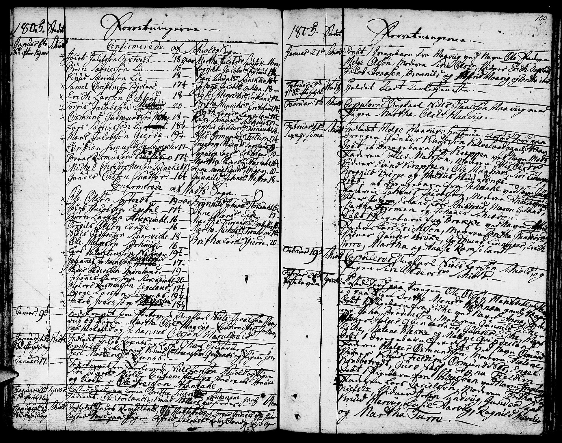 Skjold sokneprestkontor, AV/SAST-A-101847/H/Ha/Haa/L0002: Parish register (official) no. A 2, 1786-1815, p. 109