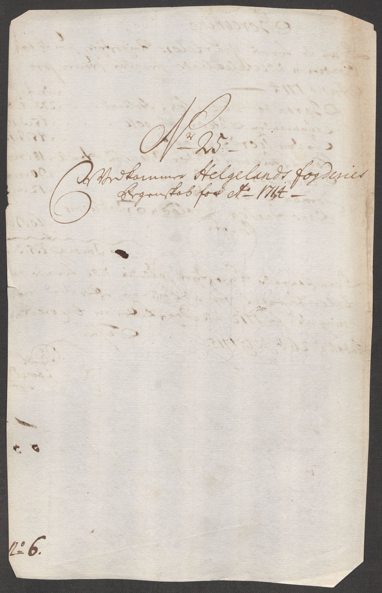 Rentekammeret inntil 1814, Reviderte regnskaper, Fogderegnskap, RA/EA-4092/R65/L4513: Fogderegnskap Helgeland, 1714-1715, p. 166