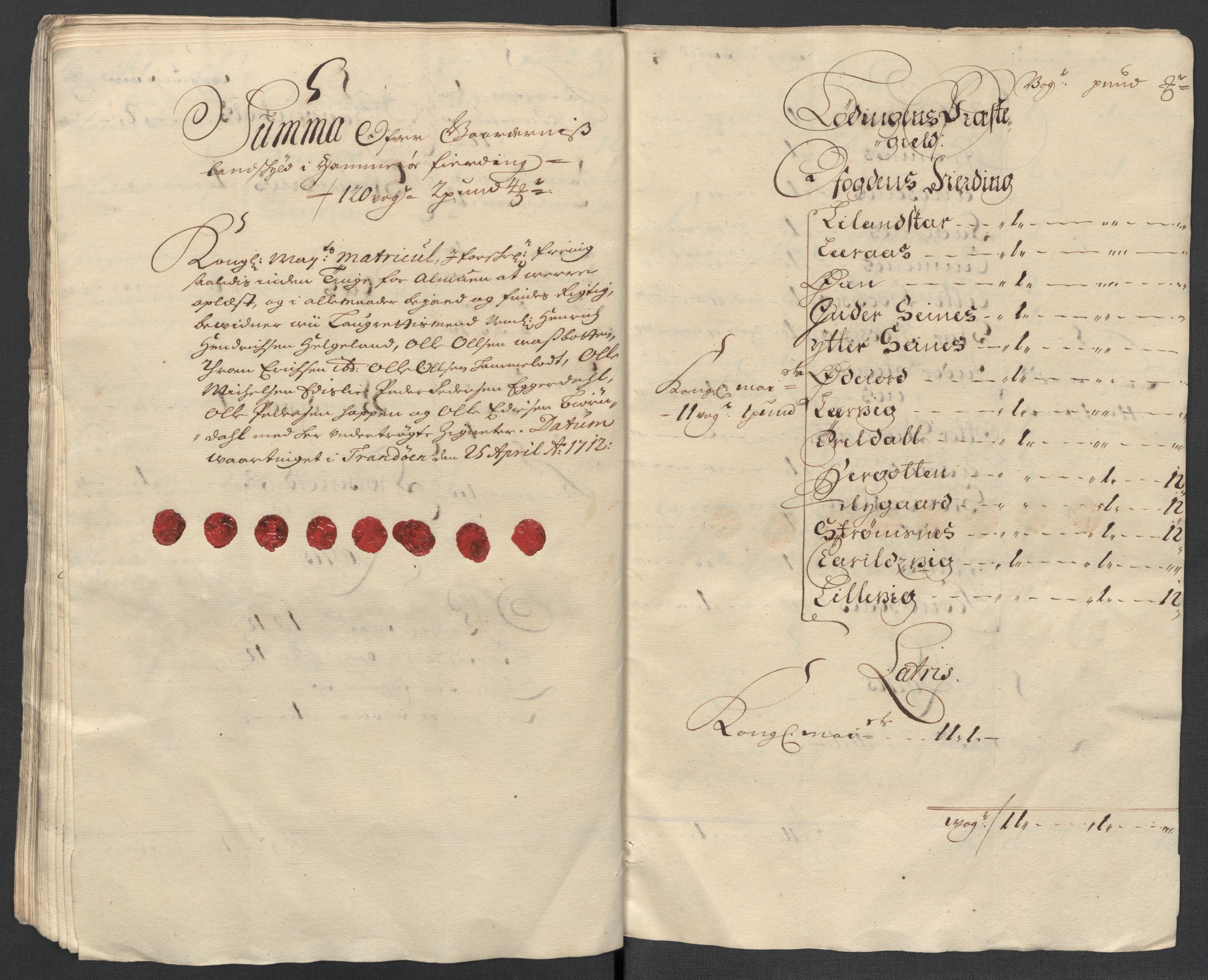 Rentekammeret inntil 1814, Reviderte regnskaper, Fogderegnskap, RA/EA-4092/R66/L4582: Fogderegnskap Salten, 1711-1712, p. 331