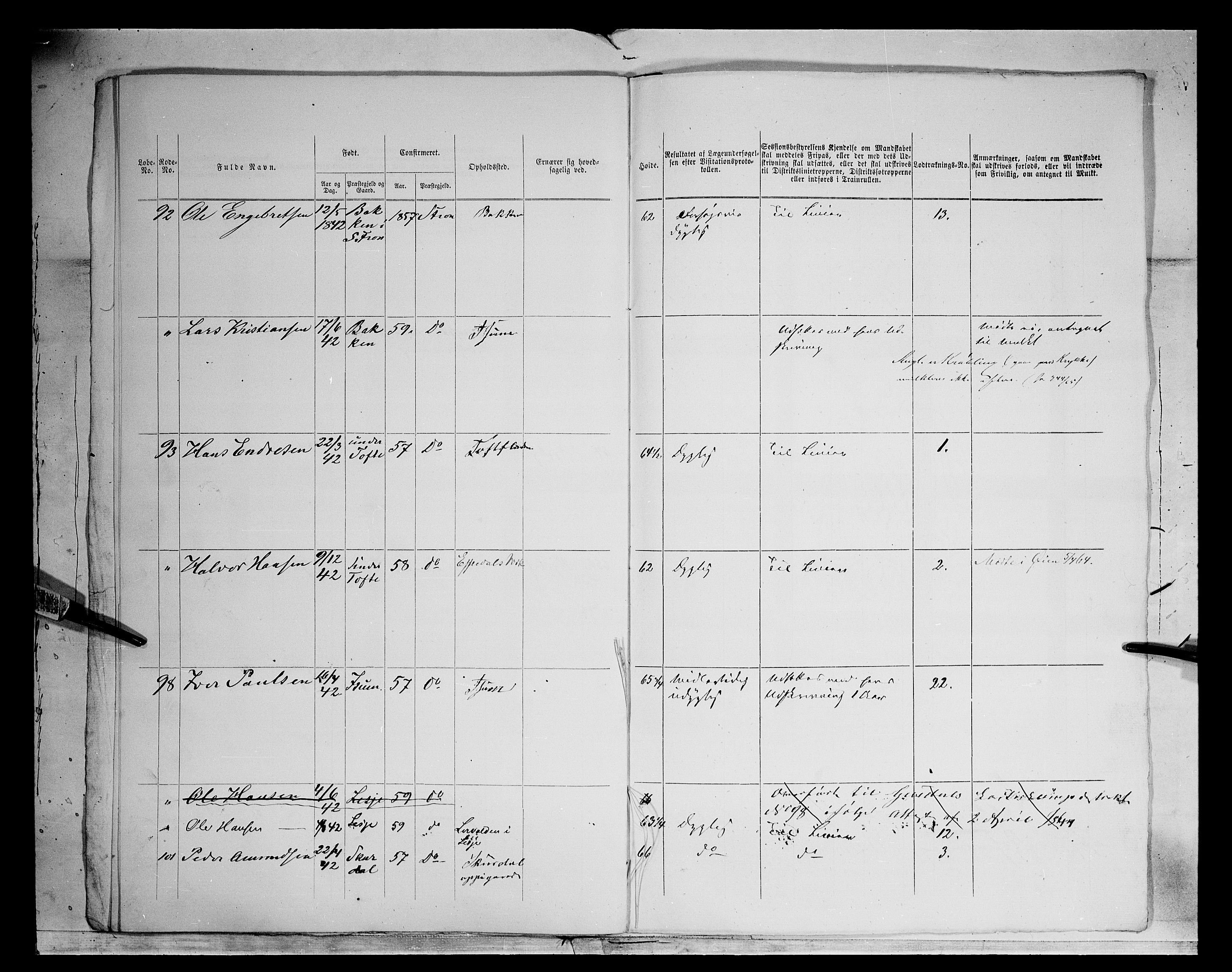 Fylkesmannen i Oppland, AV/SAH-FYO-002/1/K/Kg/L1174: Fron, Nordre og Søndre Fron, Vågå, 1860-1879, p. 40