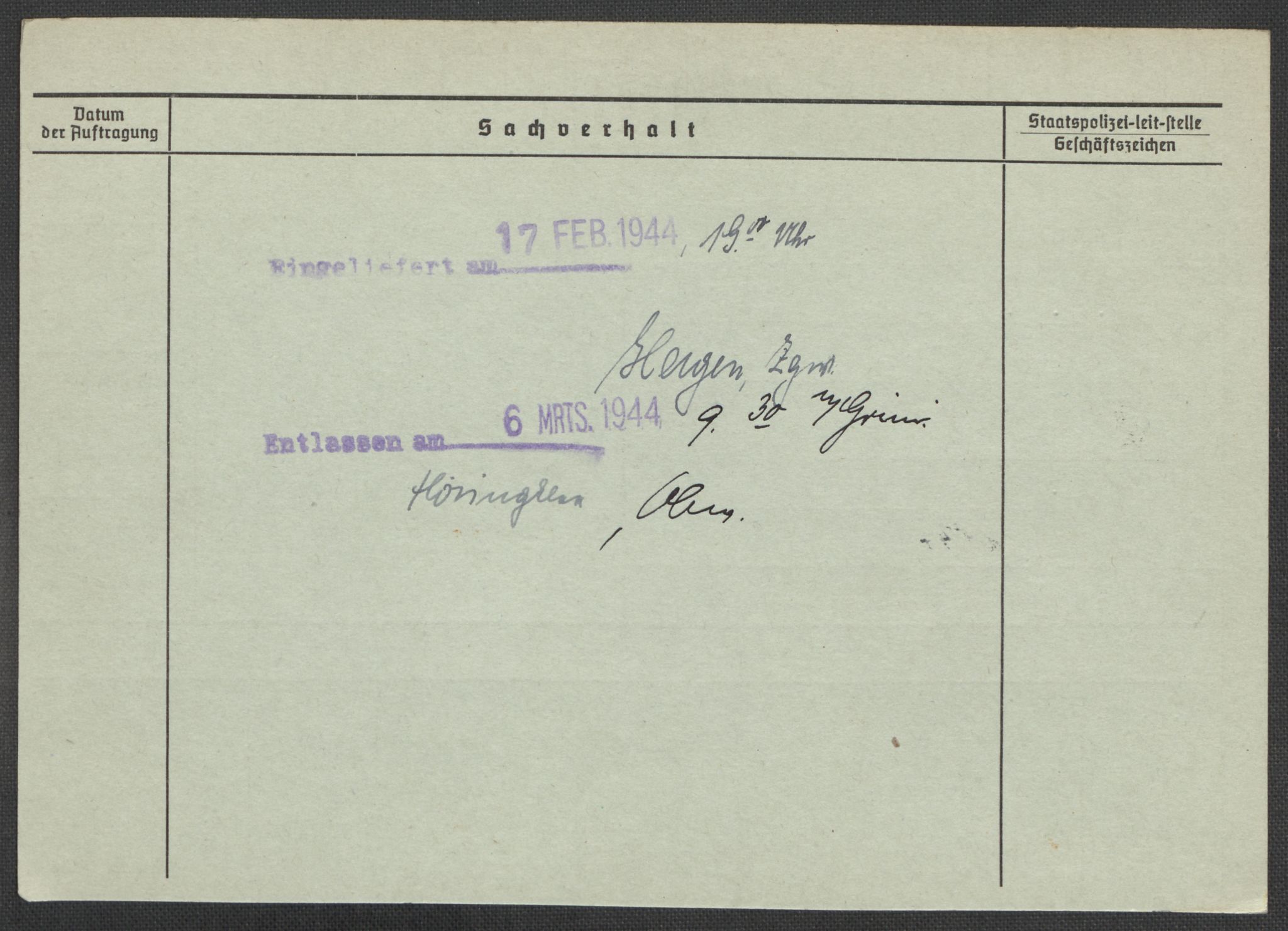 Befehlshaber der Sicherheitspolizei und des SD, AV/RA-RAFA-5969/E/Ea/Eaa/L0009: Register over norske fanger i Møllergata 19: Ru-Sy, 1940-1945, p. 569