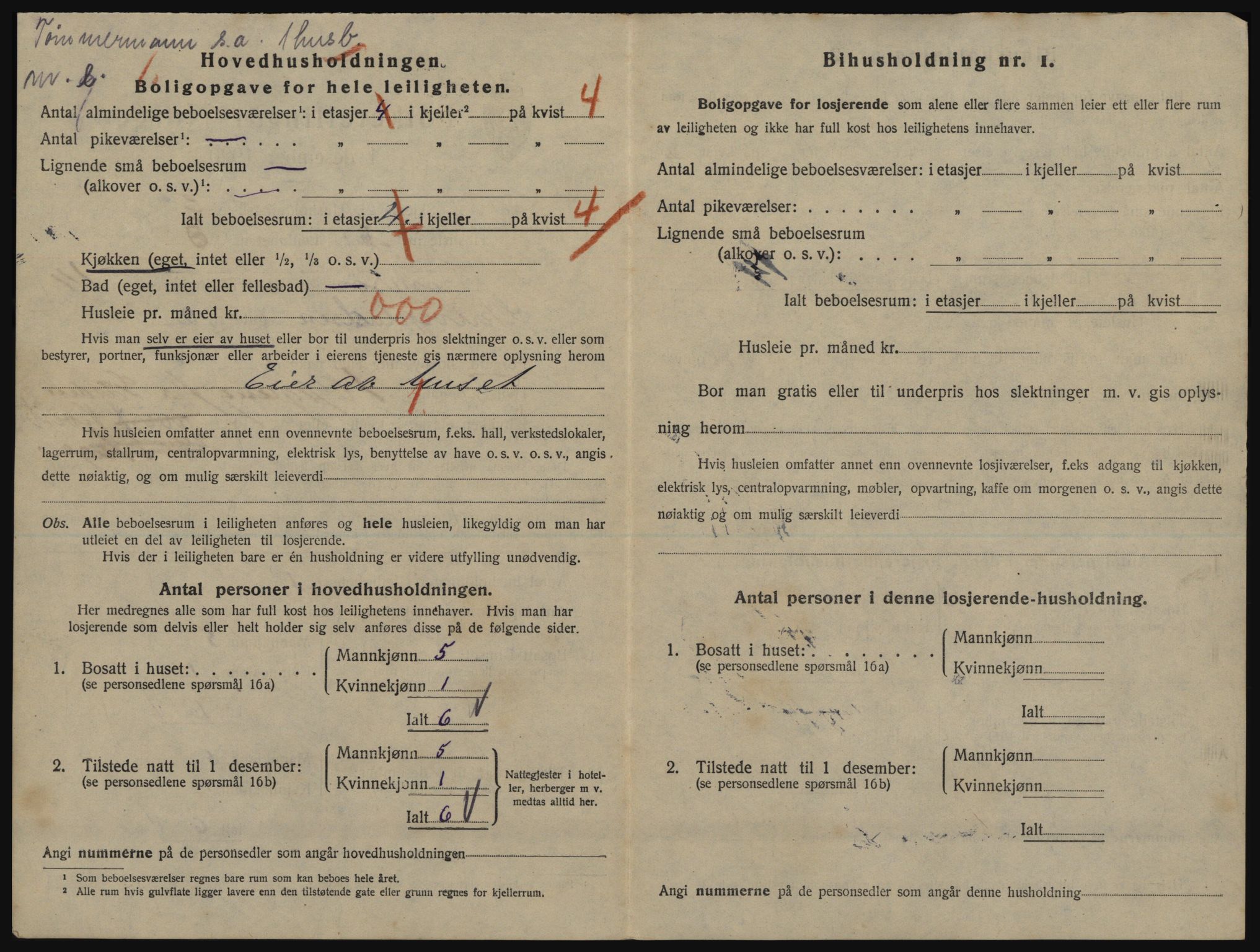 SATØ, 1920 census for Tromsø, 1920, p. 6844