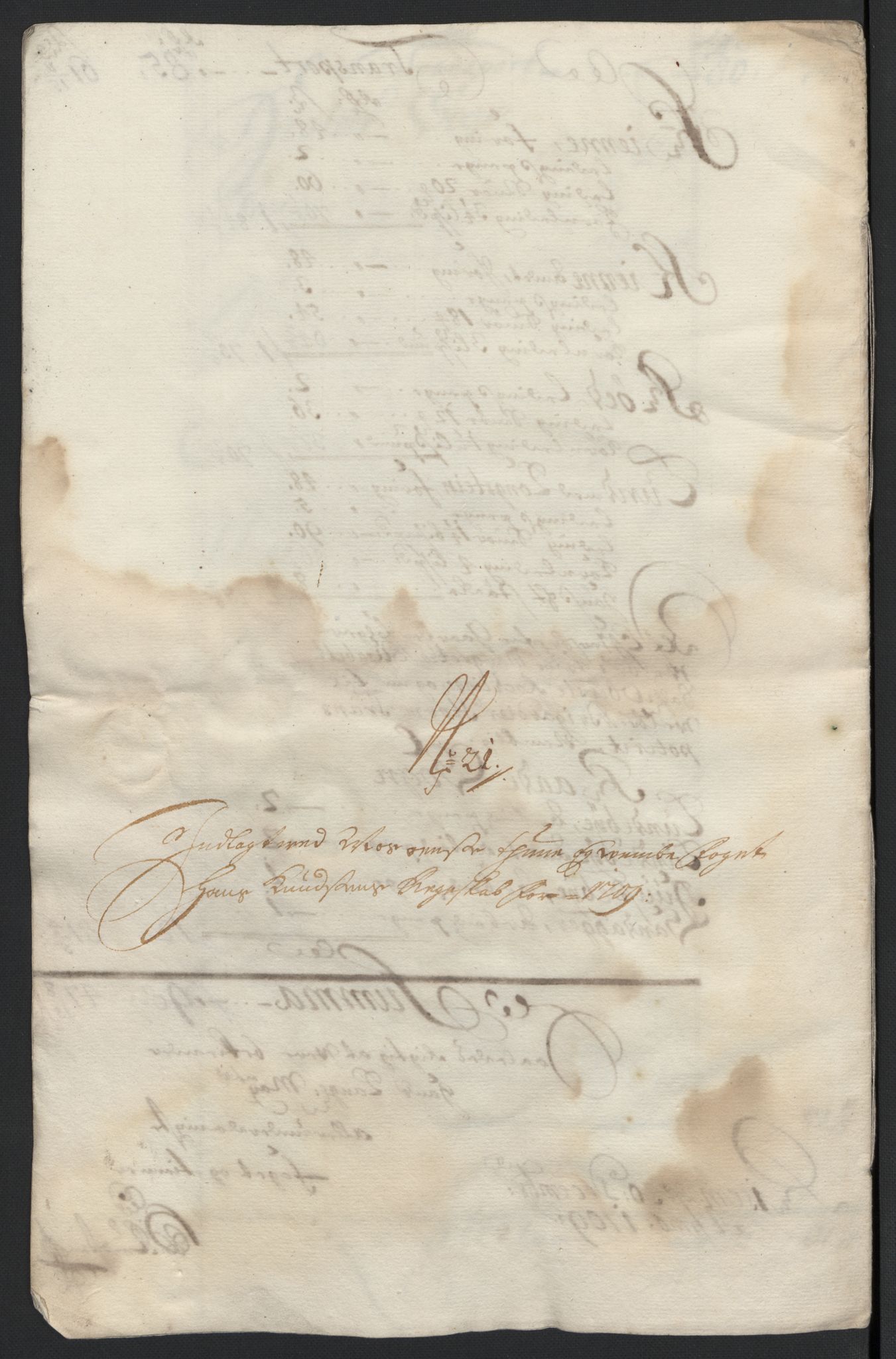 Rentekammeret inntil 1814, Reviderte regnskaper, Fogderegnskap, AV/RA-EA-4092/R04/L0135: Fogderegnskap Moss, Onsøy, Tune, Veme og Åbygge, 1709-1710, p. 154