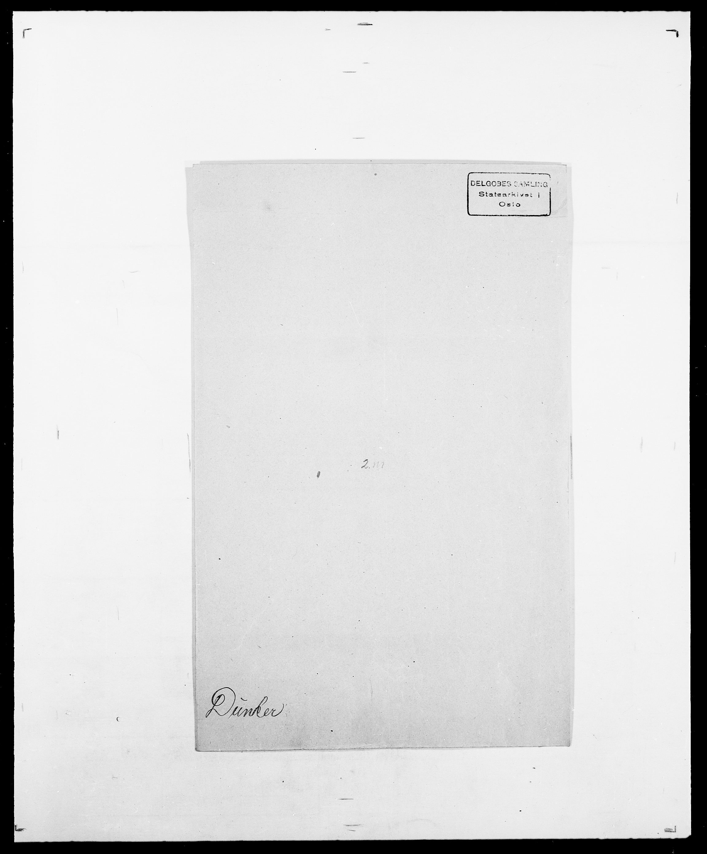 Delgobe, Charles Antoine - samling, SAO/PAO-0038/D/Da/L0009: Dahl - v. Düren, p. 842
