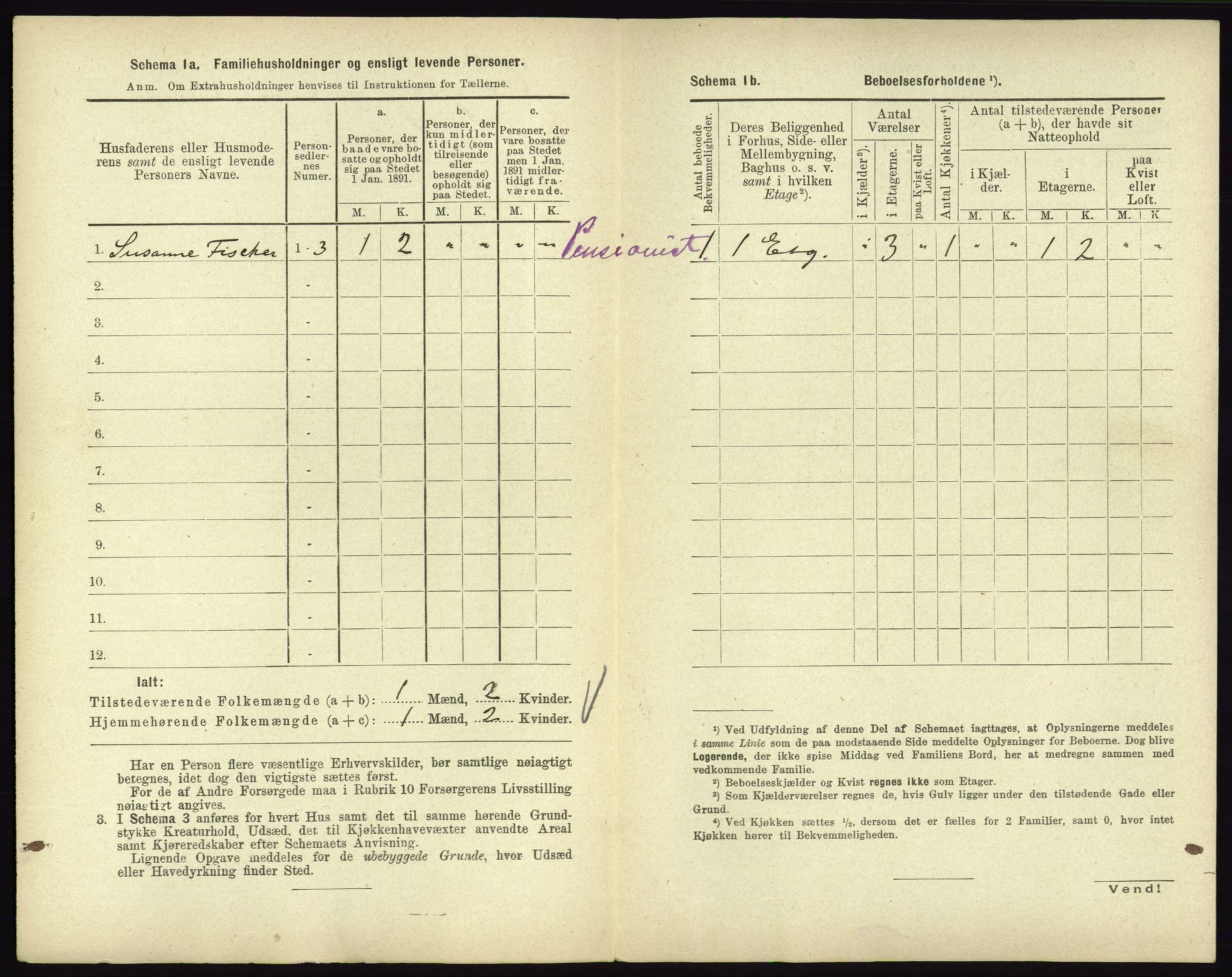 RA, 1891 census for 0604 Kongsberg, 1891, p. 1214