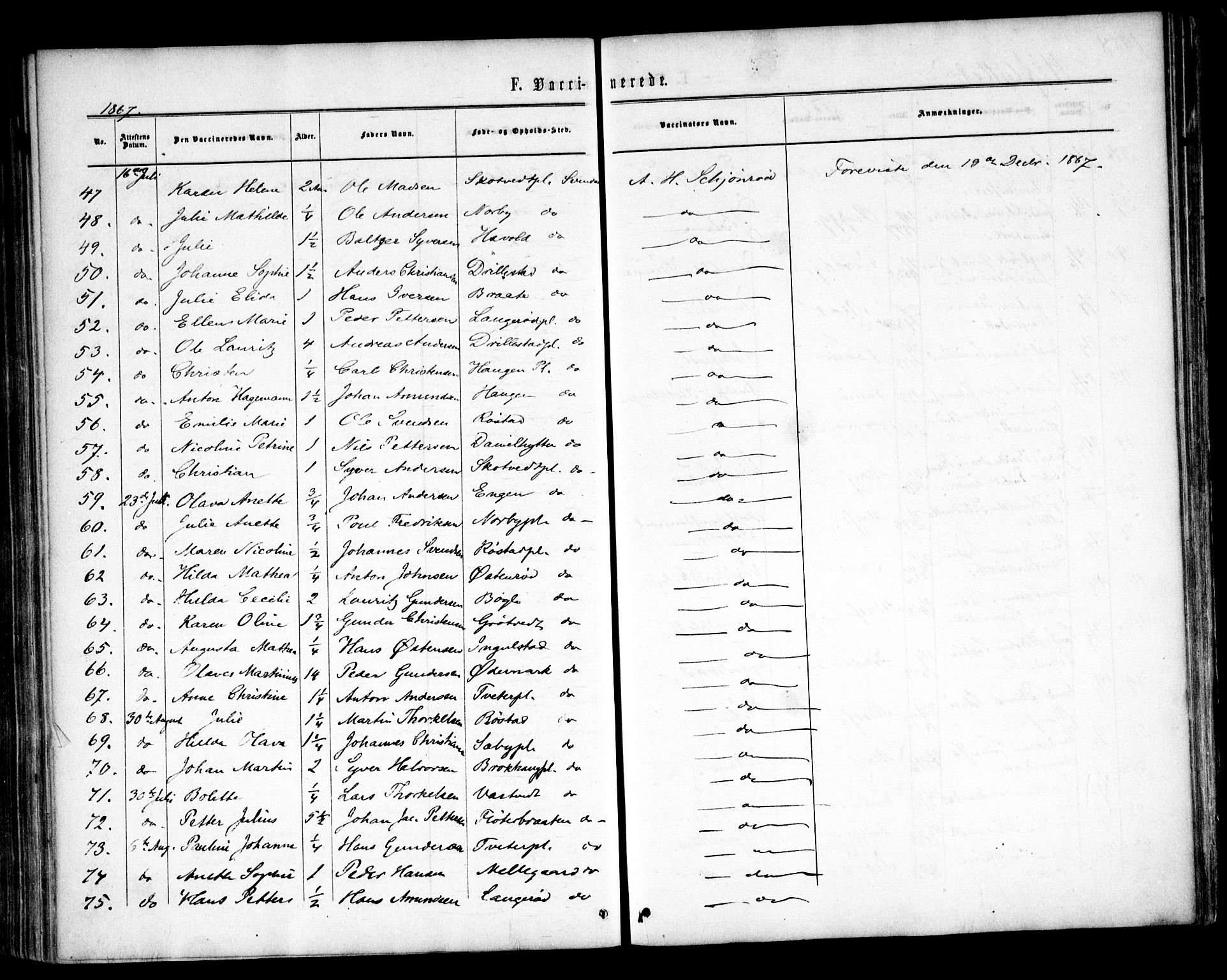 Våler prestekontor Kirkebøker, AV/SAO-A-11083/F/Fa/L0008: Parish register (official) no. I 8, 1862-1876