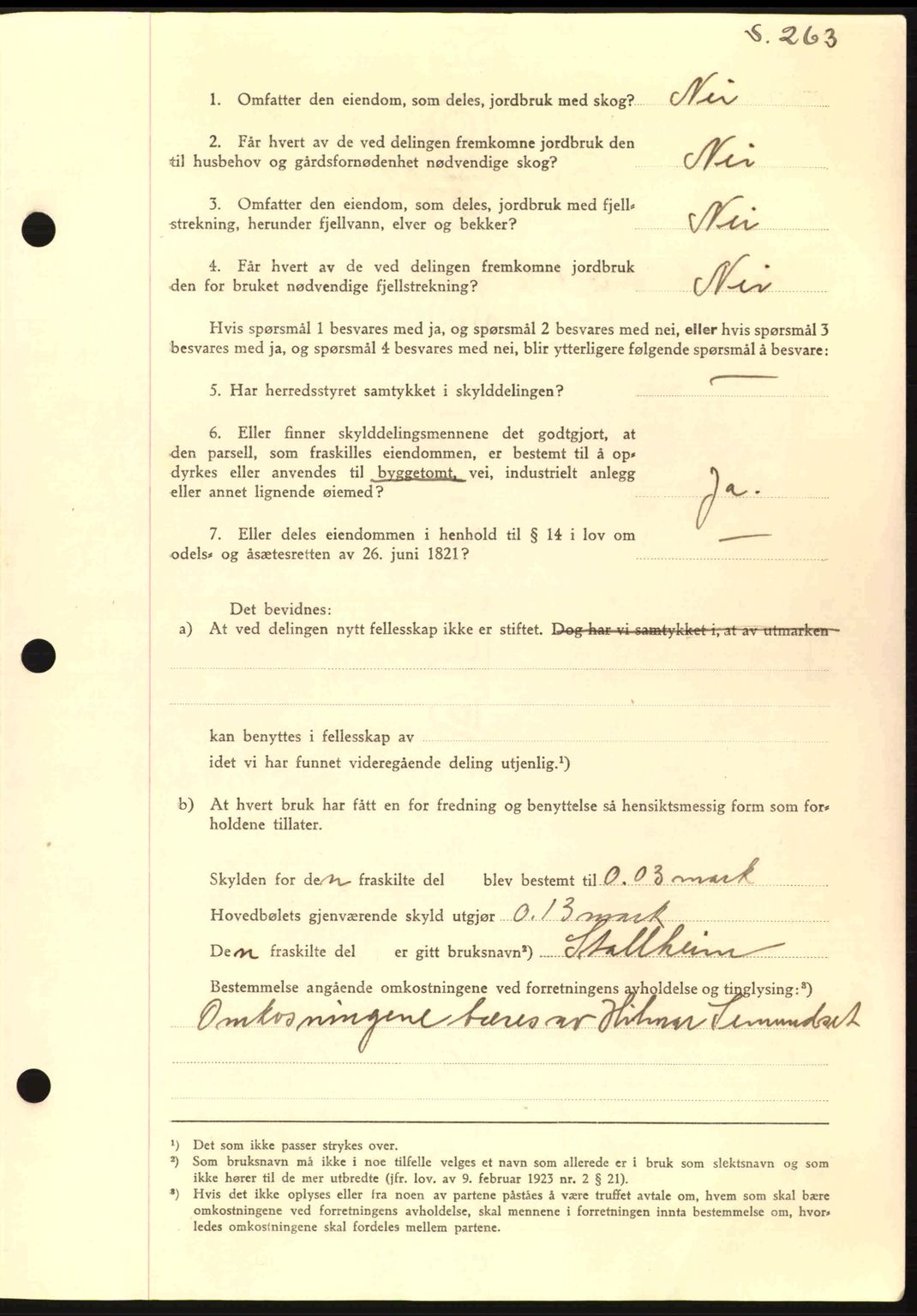 Nordmøre sorenskriveri, AV/SAT-A-4132/1/2/2Ca: Mortgage book no. A93, 1942-1942, Diary no: : 1800/1942