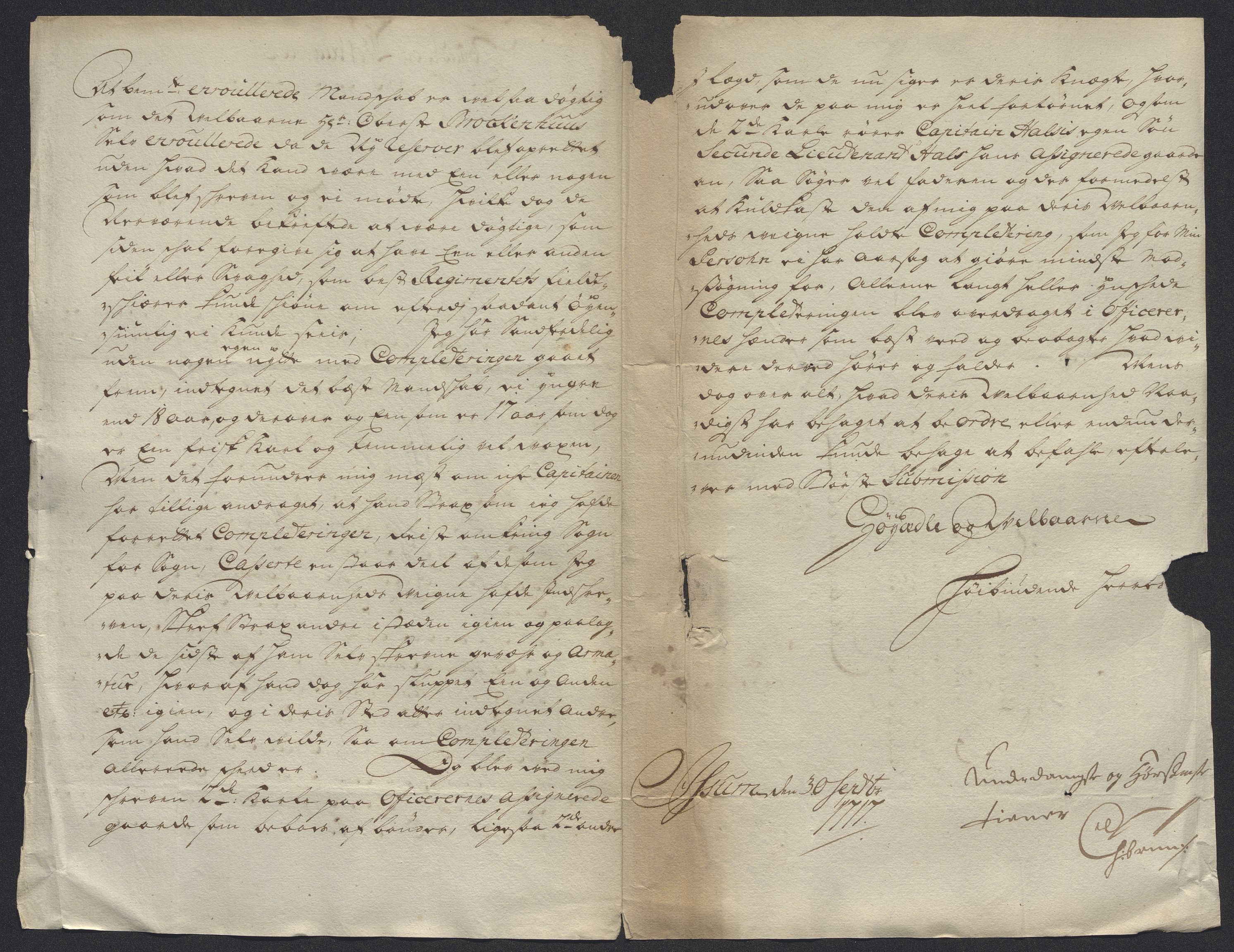 Kristiania stiftamt, AV/SAO-A-10386/E/Ed/Ede/L0006: Fogder, 1717, p. 28