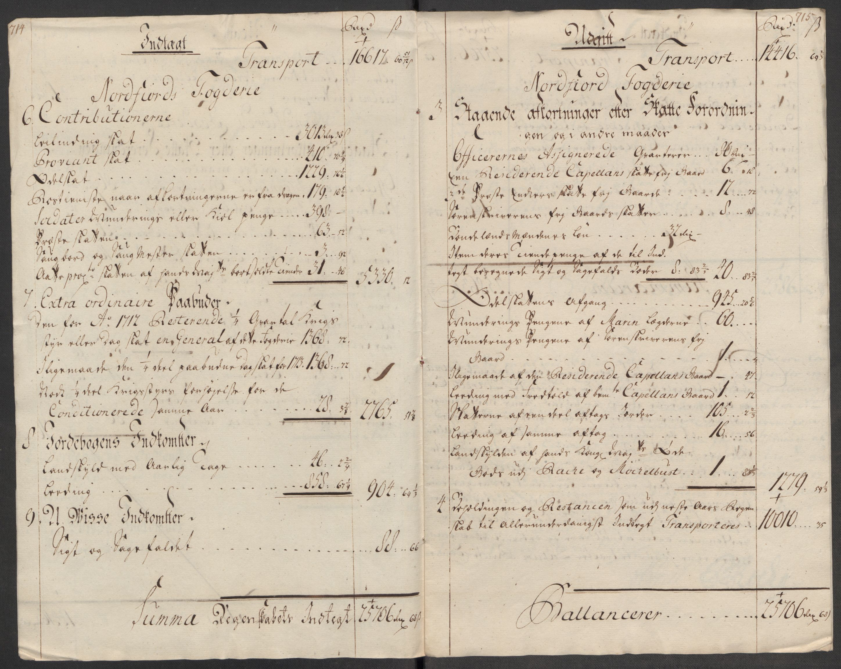 Rentekammeret inntil 1814, Reviderte regnskaper, Fogderegnskap, AV/RA-EA-4092/R53/L3438: Fogderegnskap Sunn- og Nordfjord, 1714, p. 17