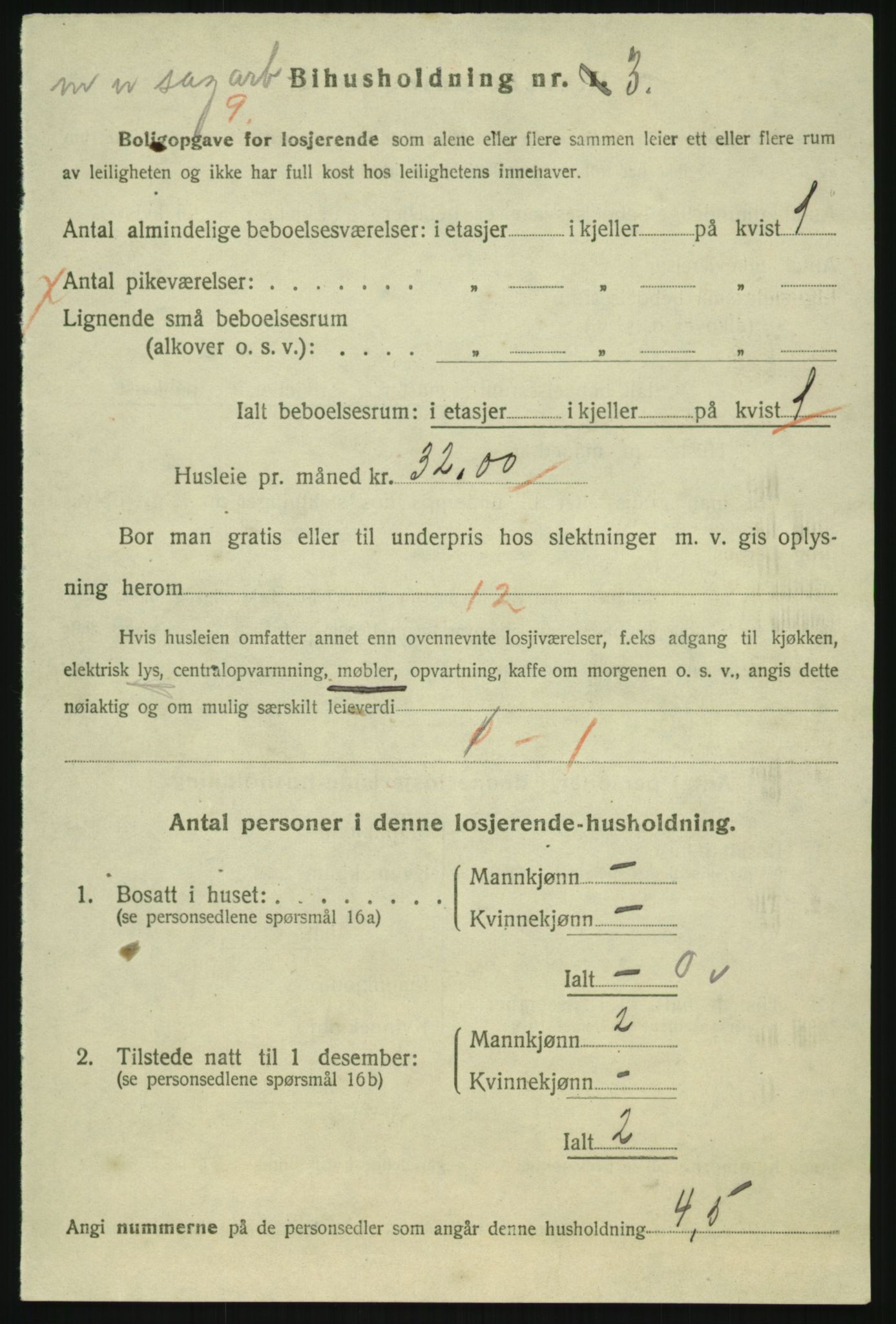 SAK, 1920 census for Grimstad, 1920, p. 2293