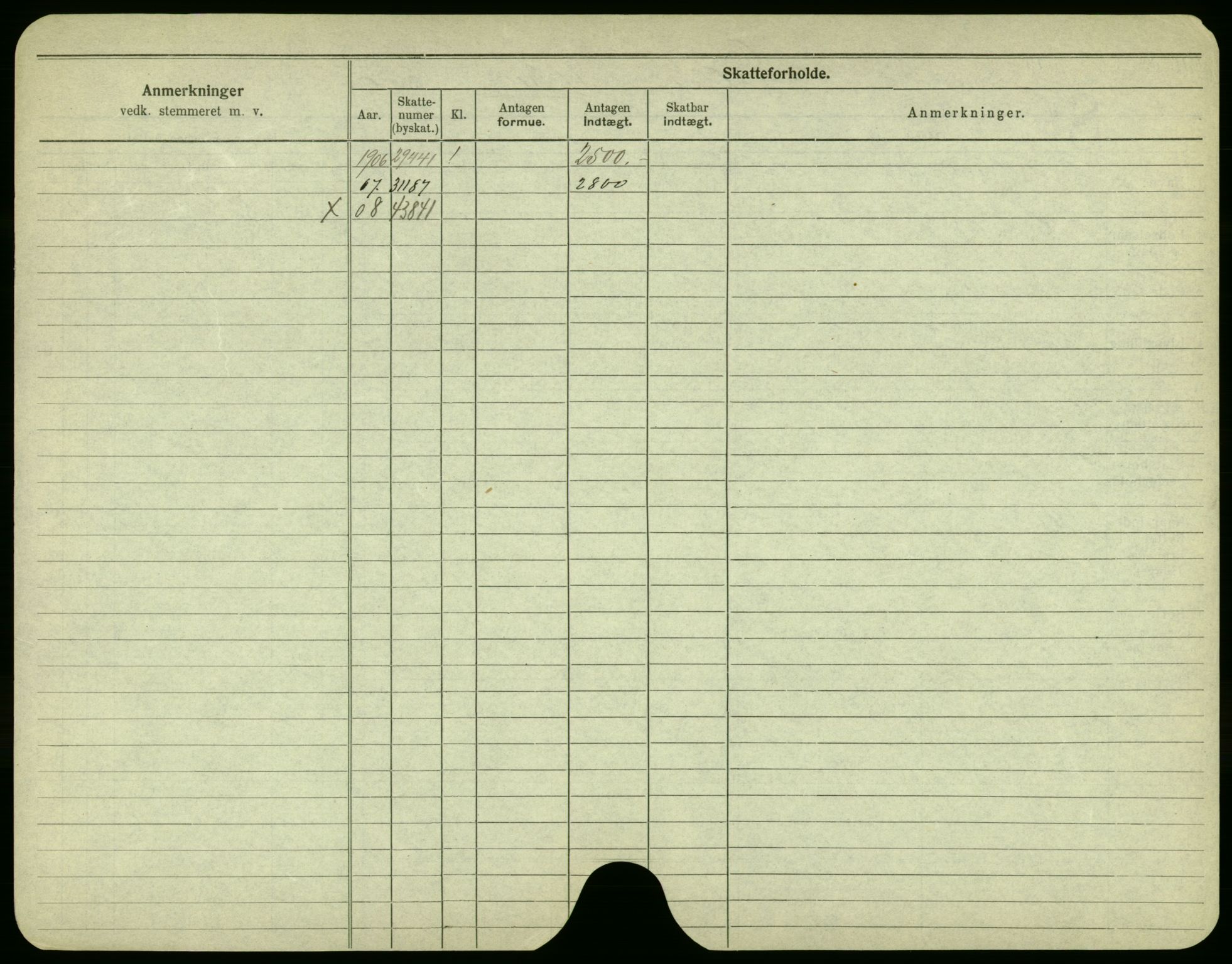 Oslo folkeregister, Registerkort, AV/SAO-A-11715/F/Fa/Fac/L0002: Menn, 1906-1914, p. 523b