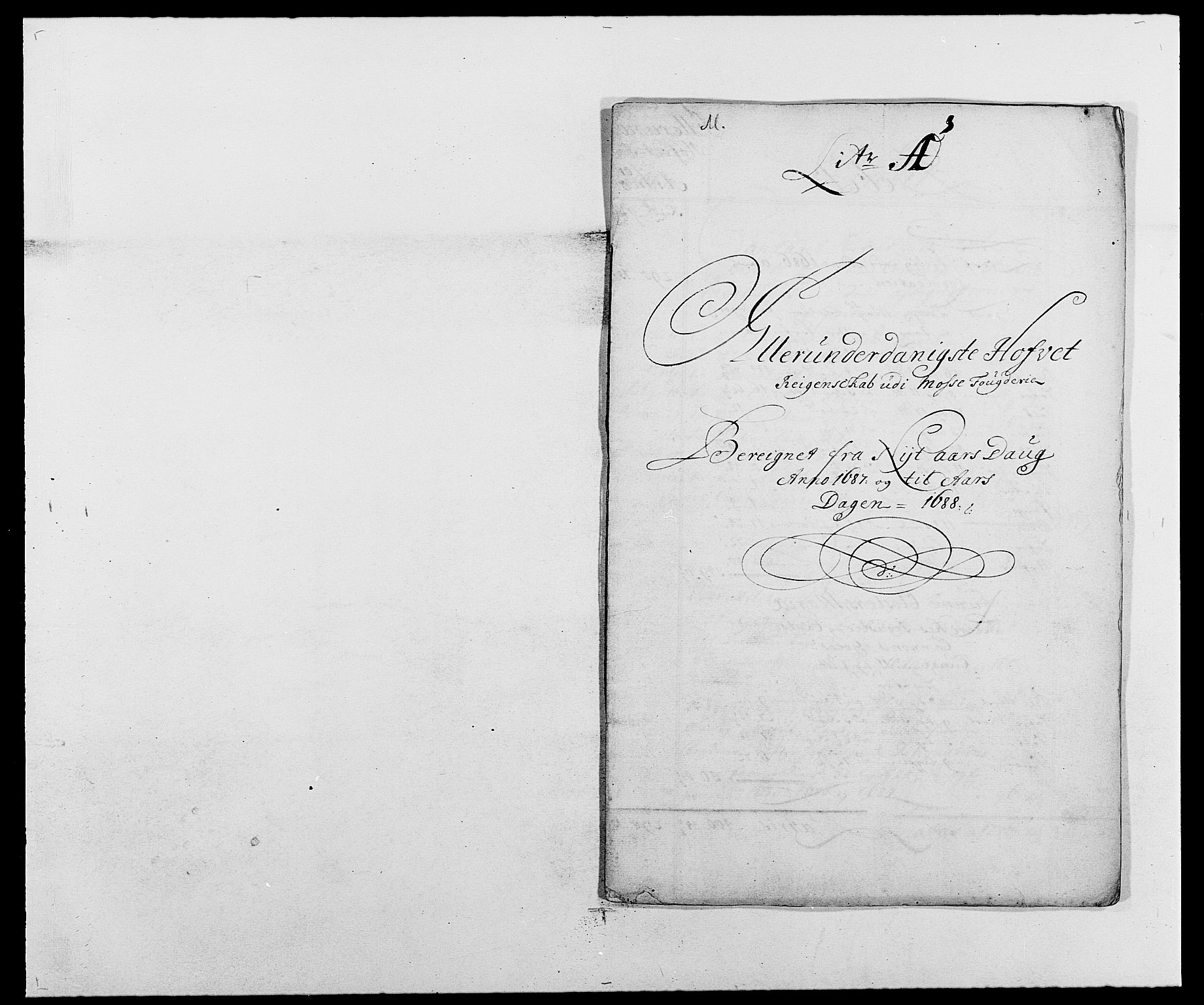 Rentekammeret inntil 1814, Reviderte regnskaper, Fogderegnskap, AV/RA-EA-4092/R02/L0105: Fogderegnskap Moss og Verne kloster, 1685-1687, p. 263
