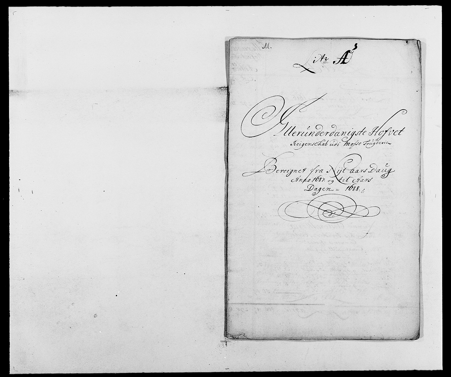 Rentekammeret inntil 1814, Reviderte regnskaper, Fogderegnskap, AV/RA-EA-4092/R02/L0105: Fogderegnskap Moss og Verne kloster, 1685-1687, p. 263