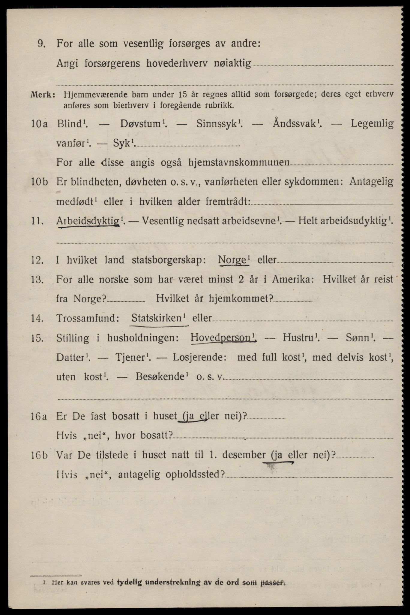 SAST, 1920 census for Hetland, 1920, p. 22208